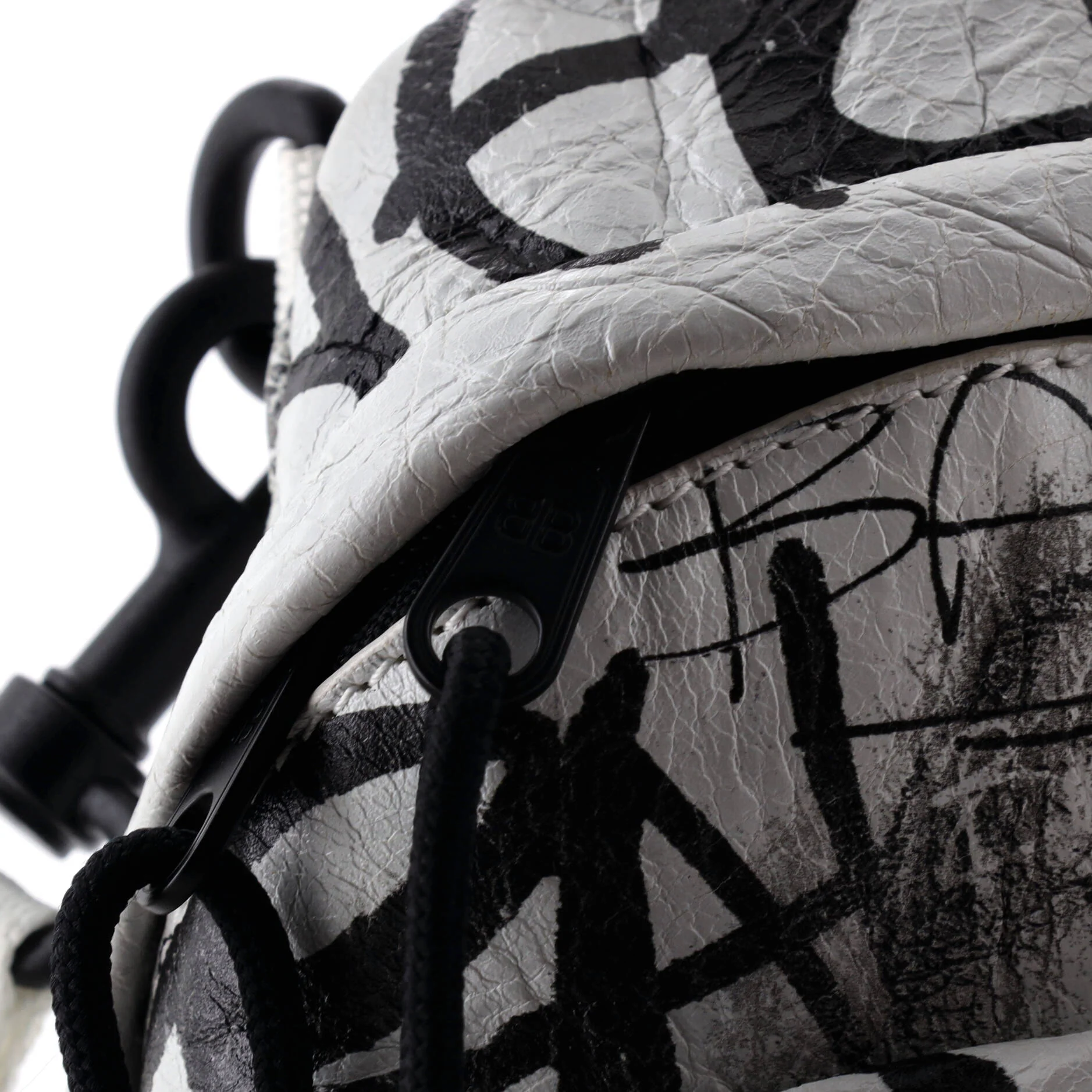 Explorer Graffiti Backpack Leather Mini - Image 6