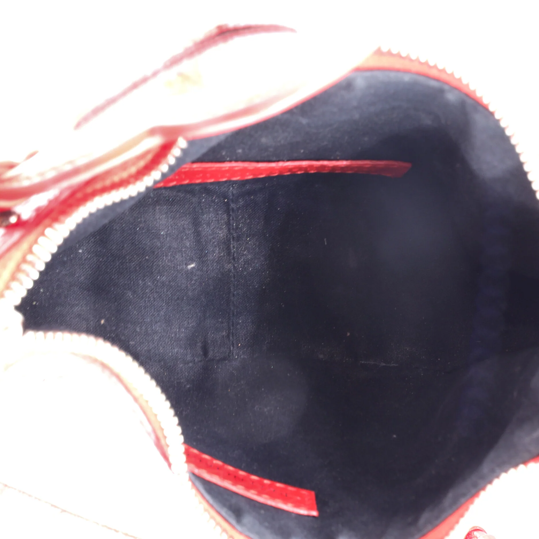 Le Cagole Giant Studs Shoulder Bag Leather XS - Image 6