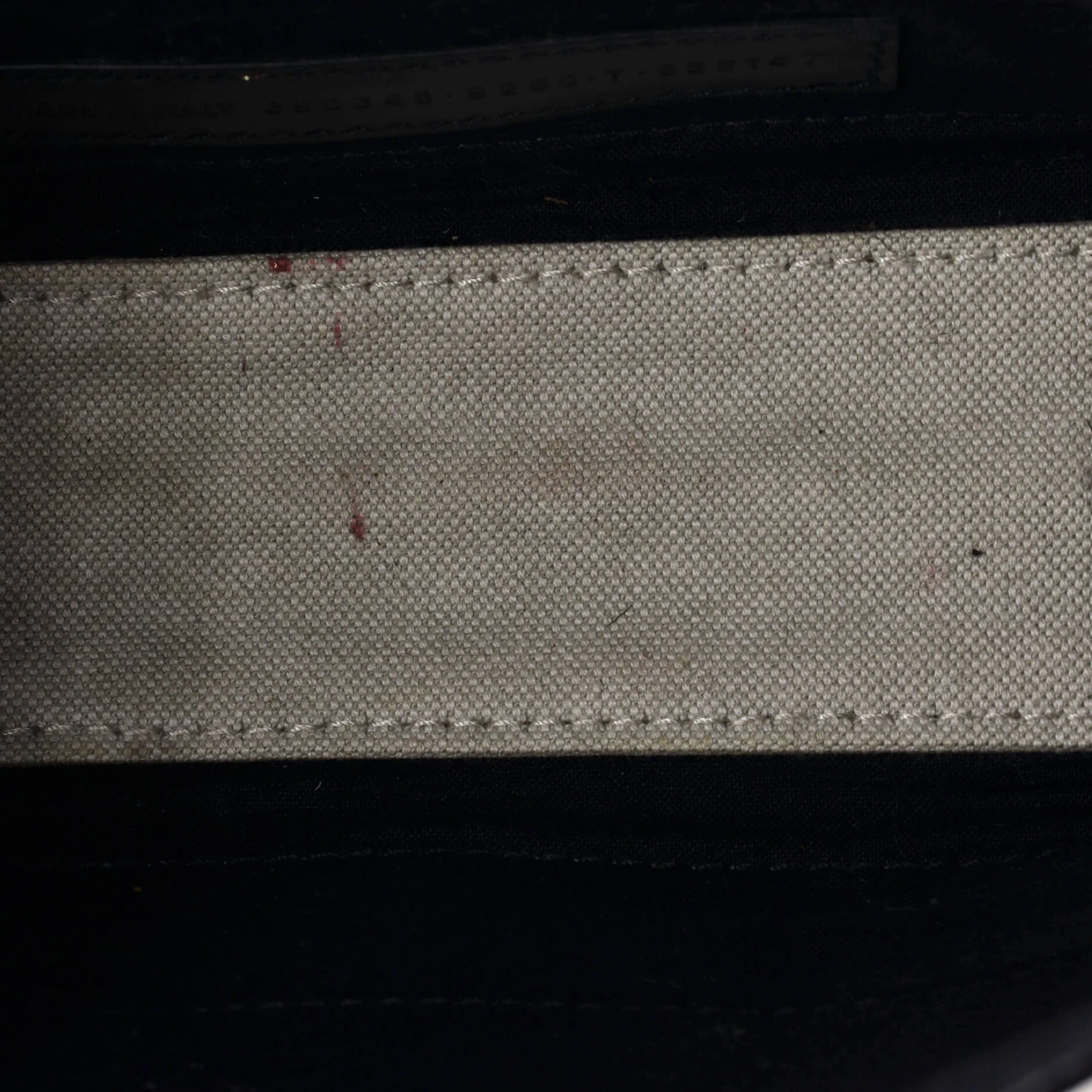 Navy Cabas Canvas and Leather XS - Image 6