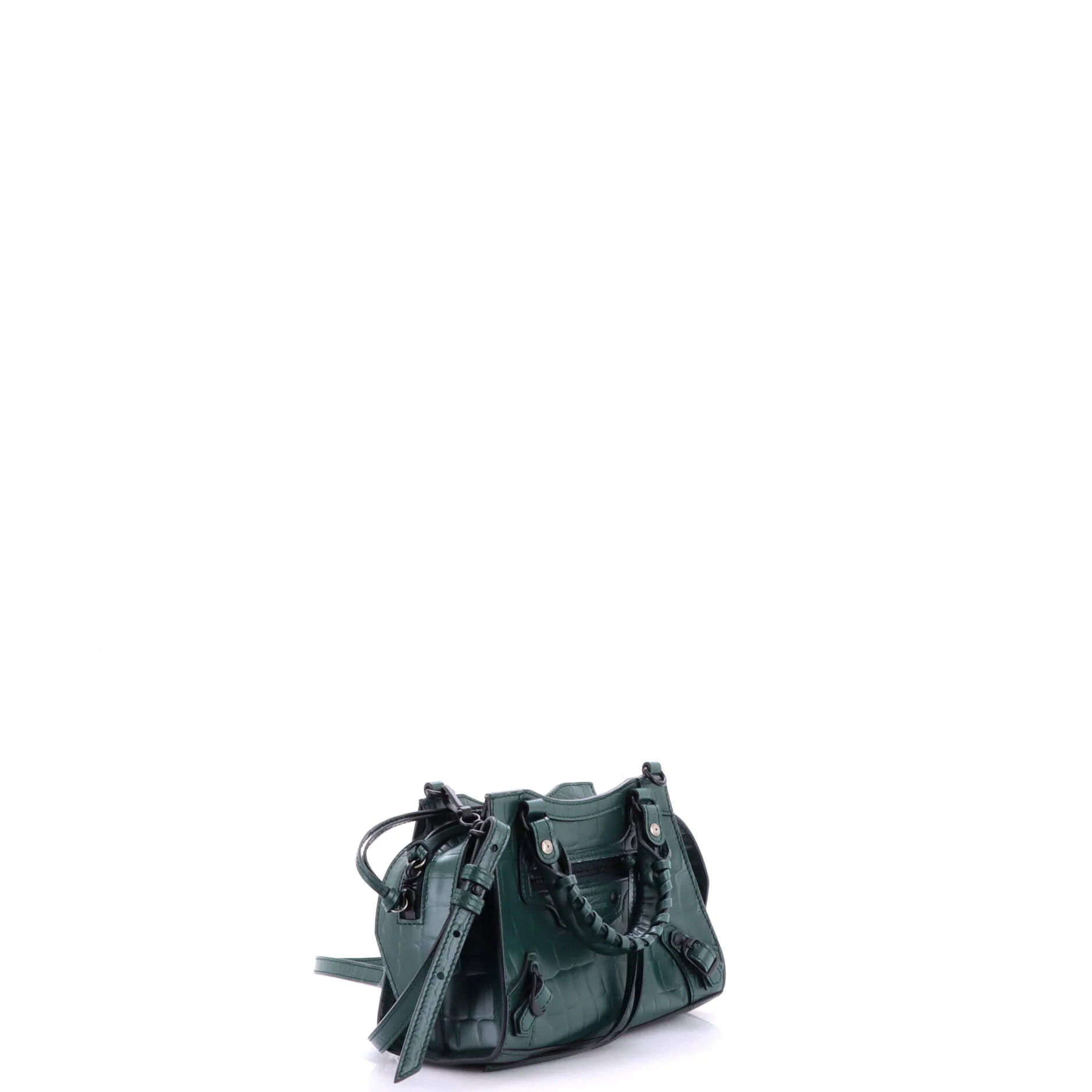 Neo Classic City Bag Crocodile Embossed Leather Mini - Image 2
