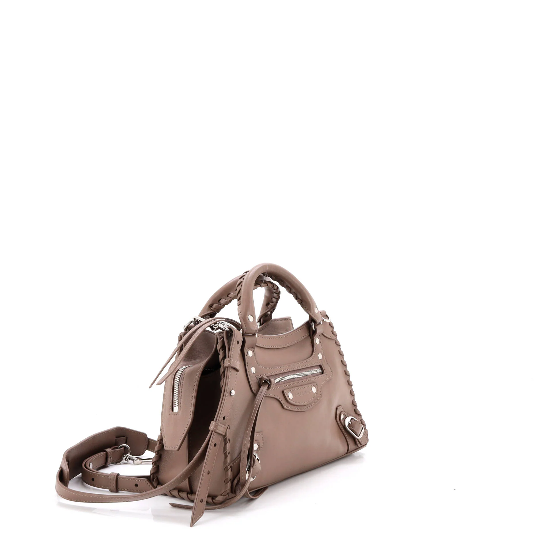 Neo Classic City Bag Leather with Whipstitch Detail XS - Image 2