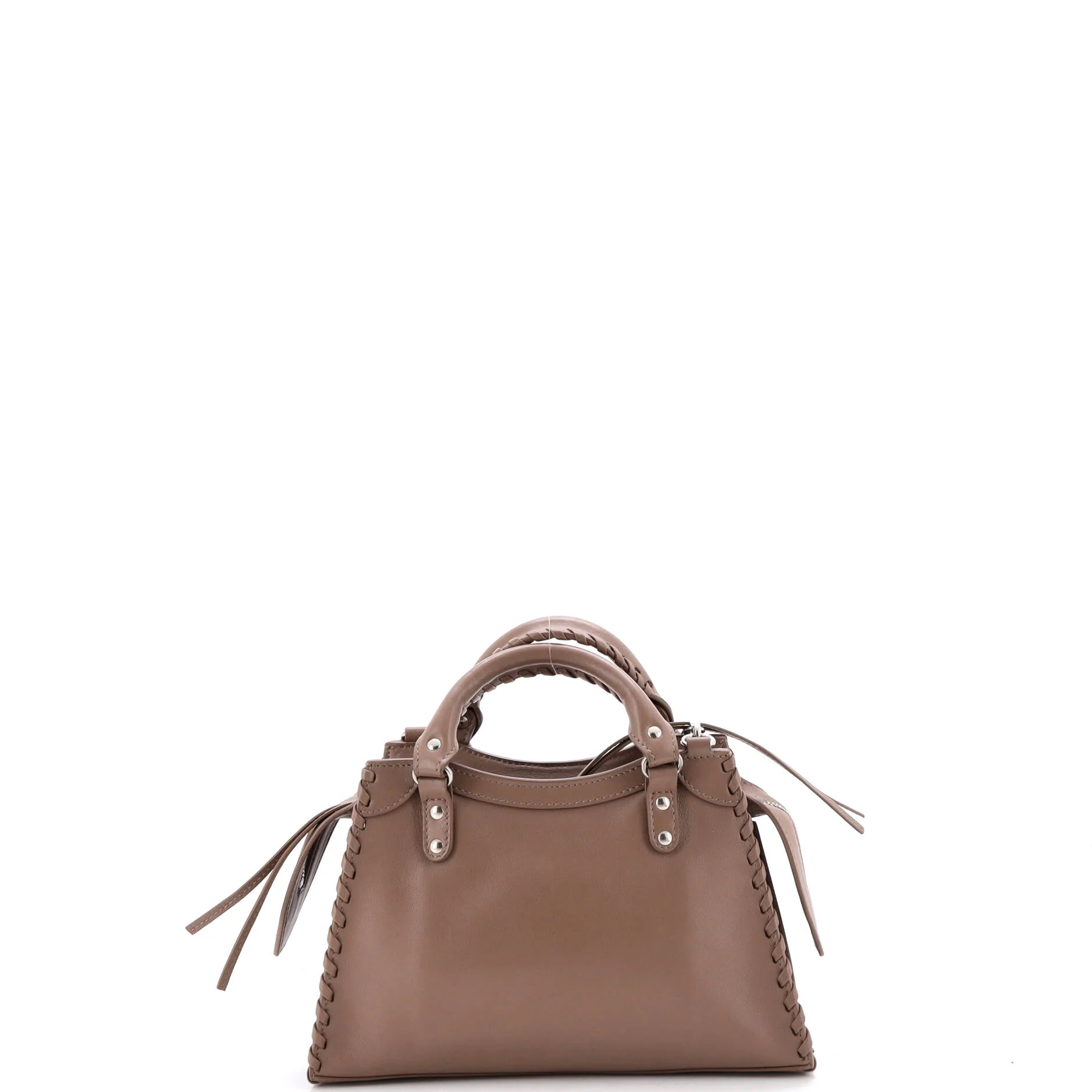 Neo Classic City Bag Leather with Whipstitch Detail XS - Image 3