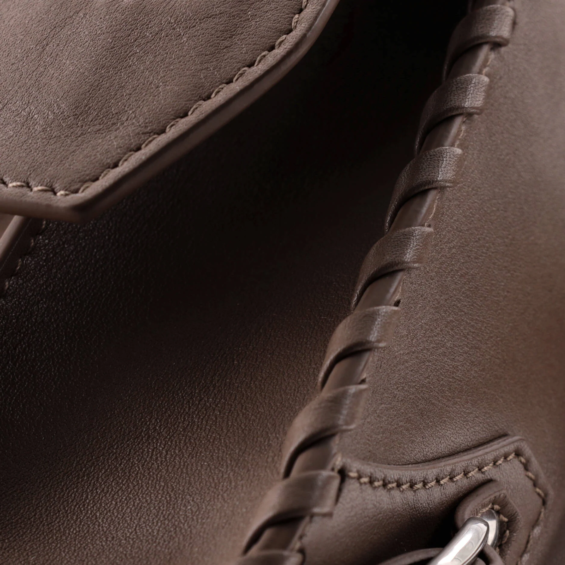 Neo Classic City Bag Leather with Whipstitch Detail XS - Image 6