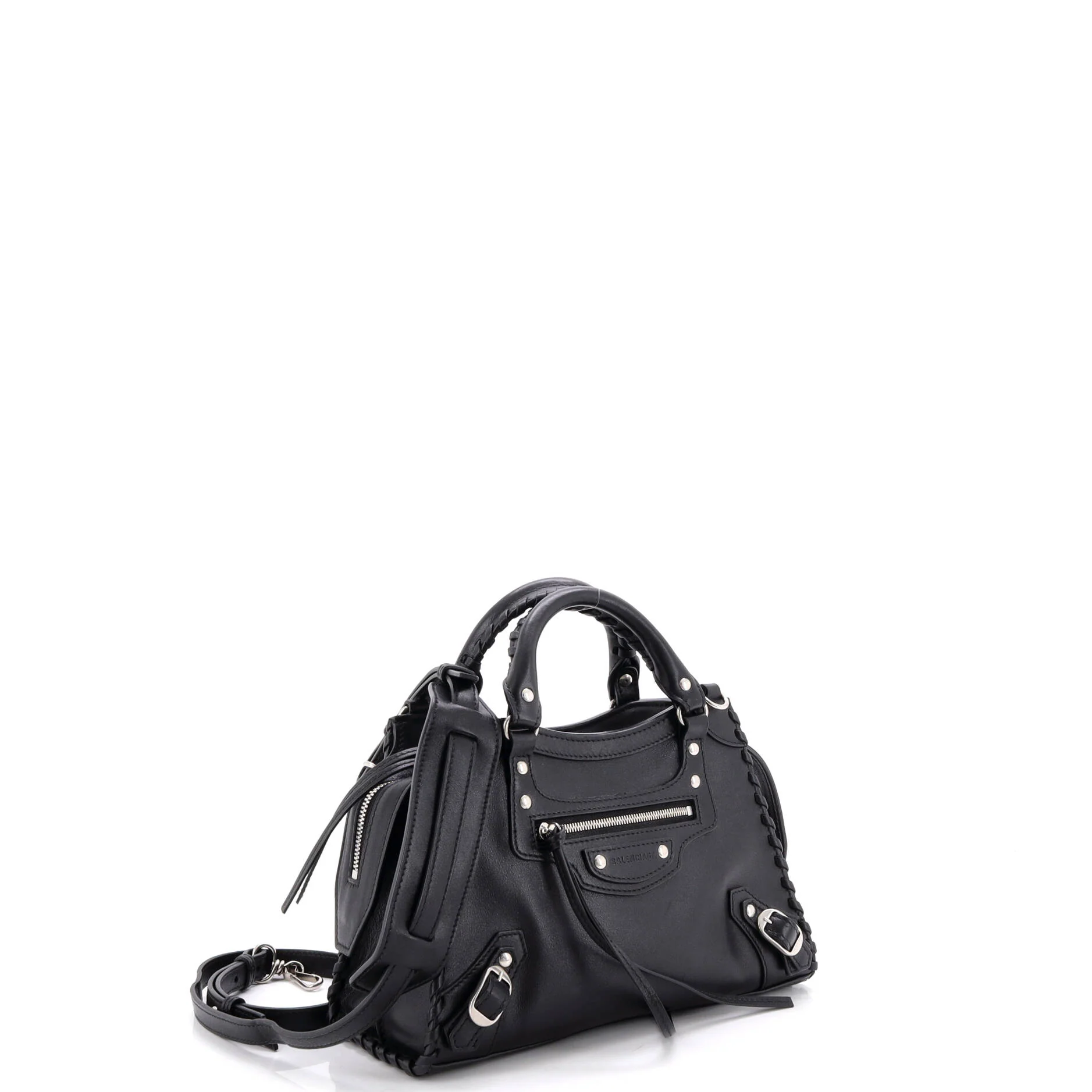 Neo Classic City Bag Leather with Whipstitch Detail XS - Image 2