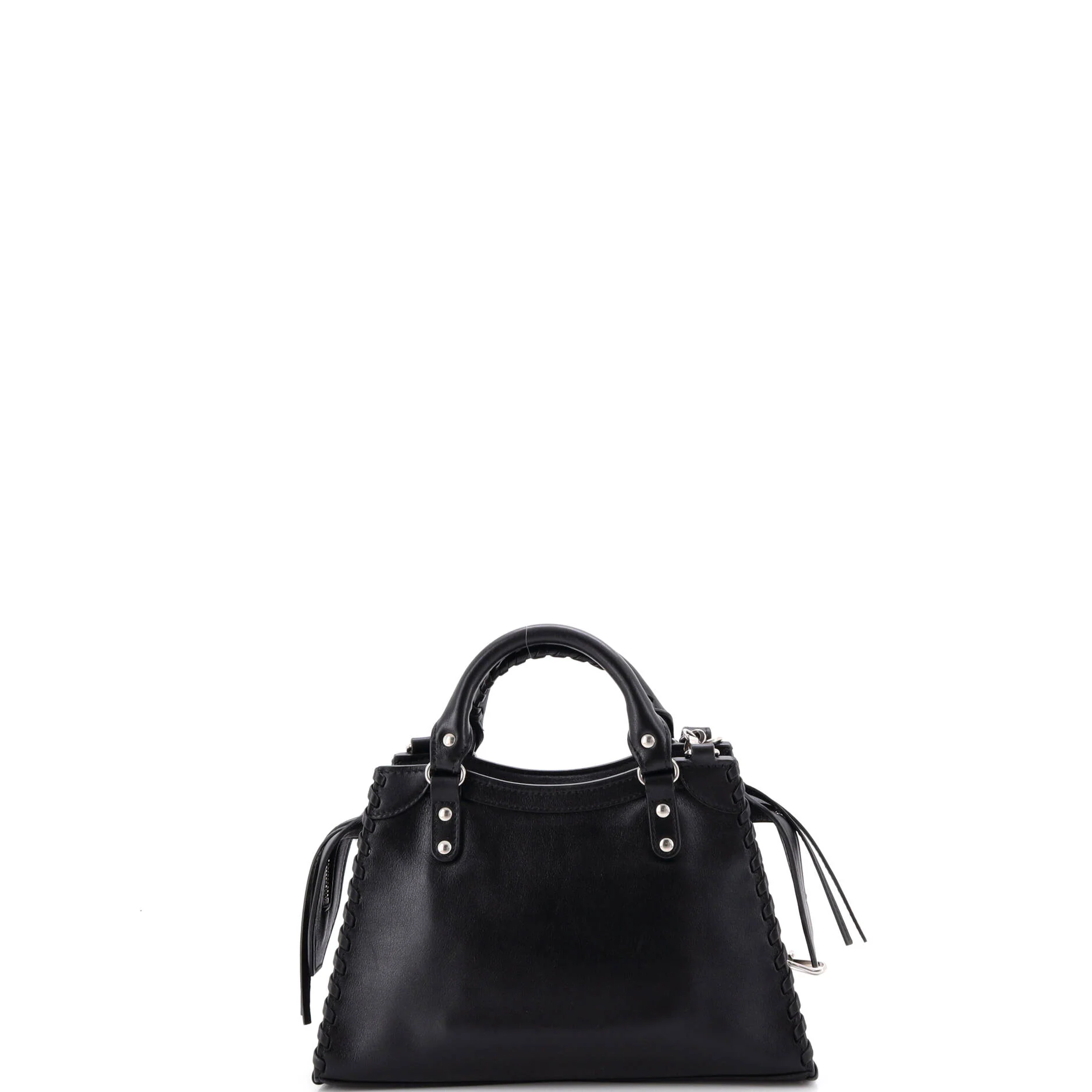 Neo Classic City Bag Leather with Whipstitch Detail XS - Image 3