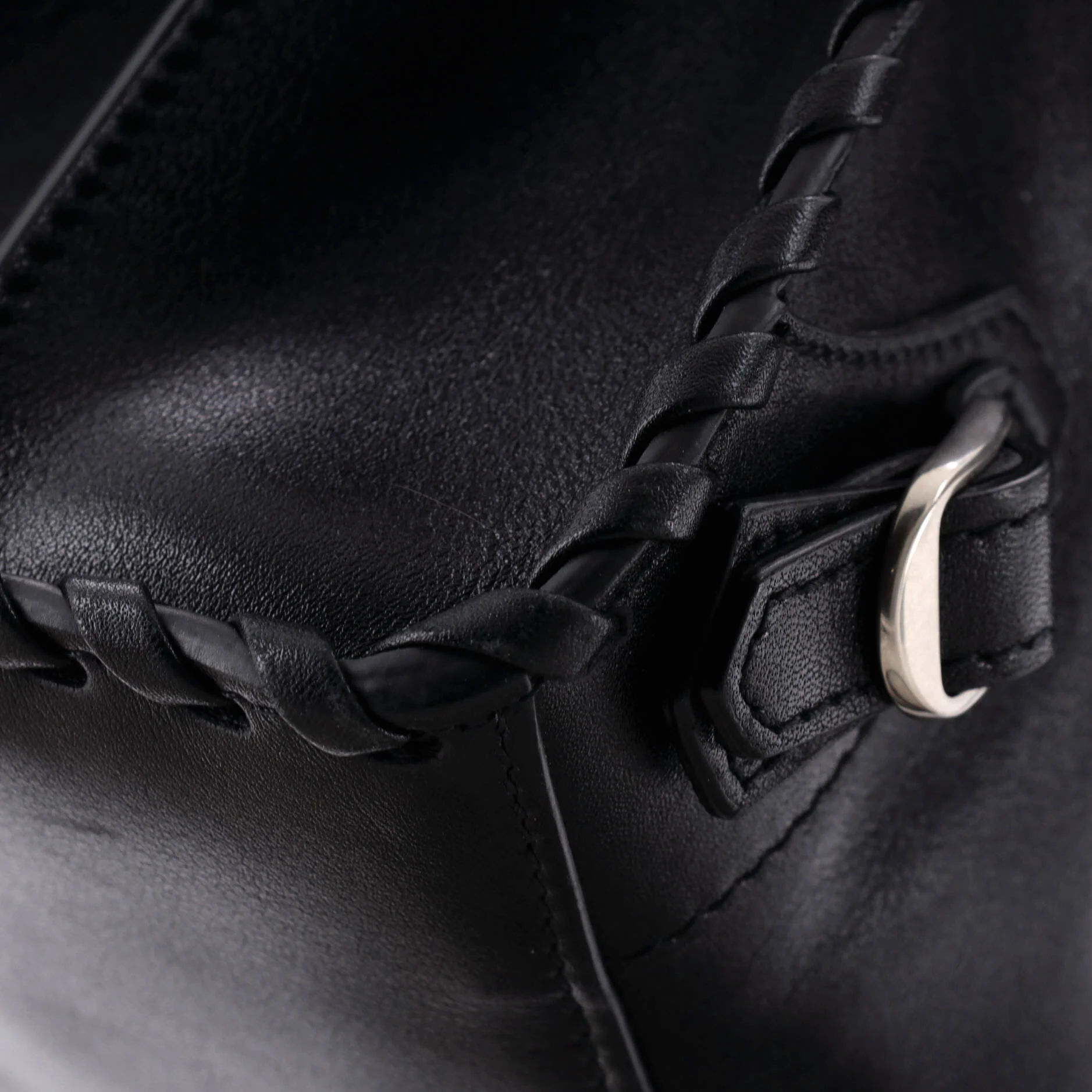 Neo Classic City Bag Leather with Whipstitch Detail XS - Image 6