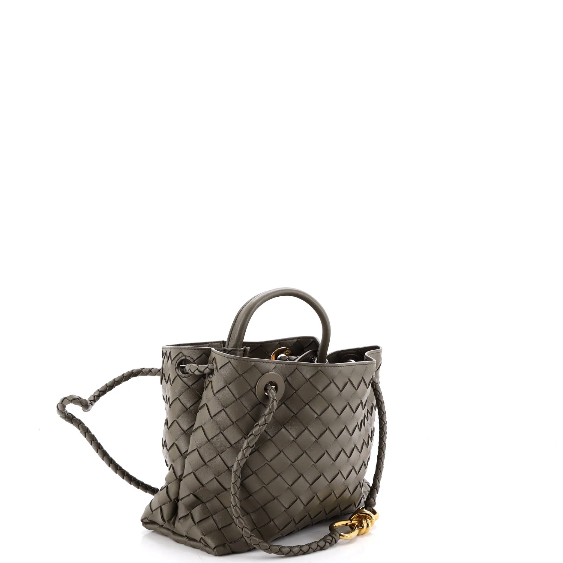 Andiamo Top Handle Bag Intrecciato Nappa Small - Image 2