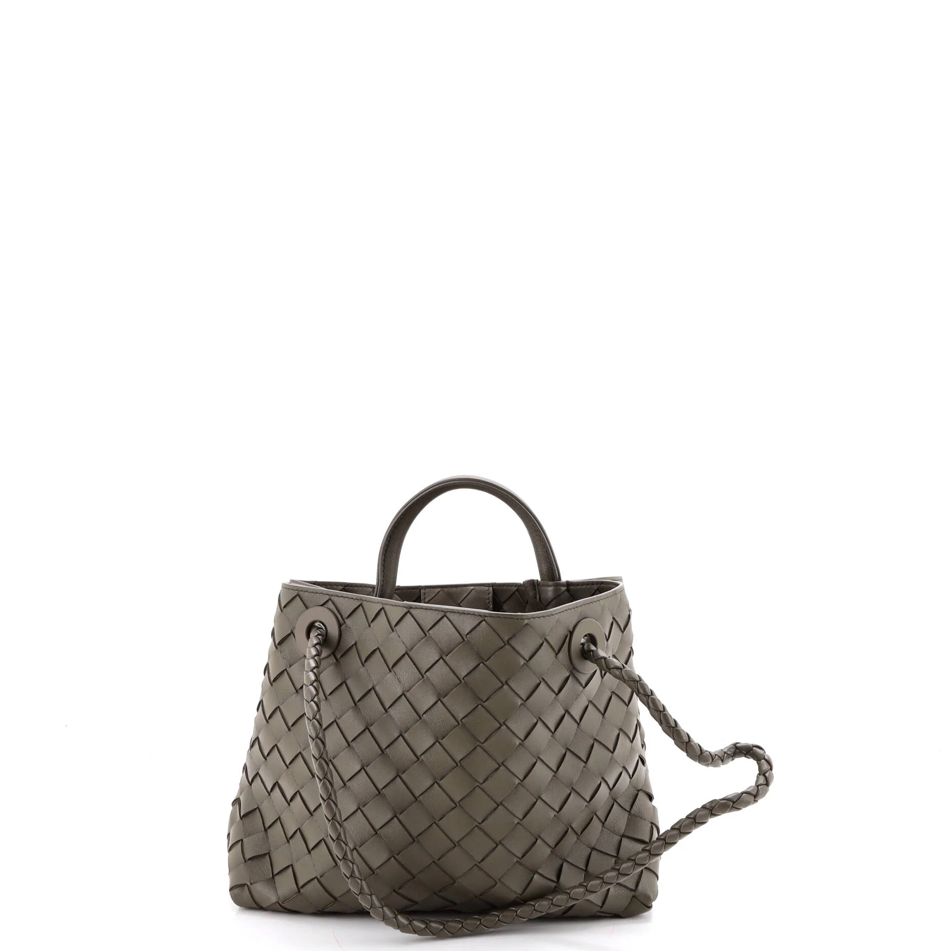 Andiamo Top Handle Bag Intrecciato Nappa Small - Image 3