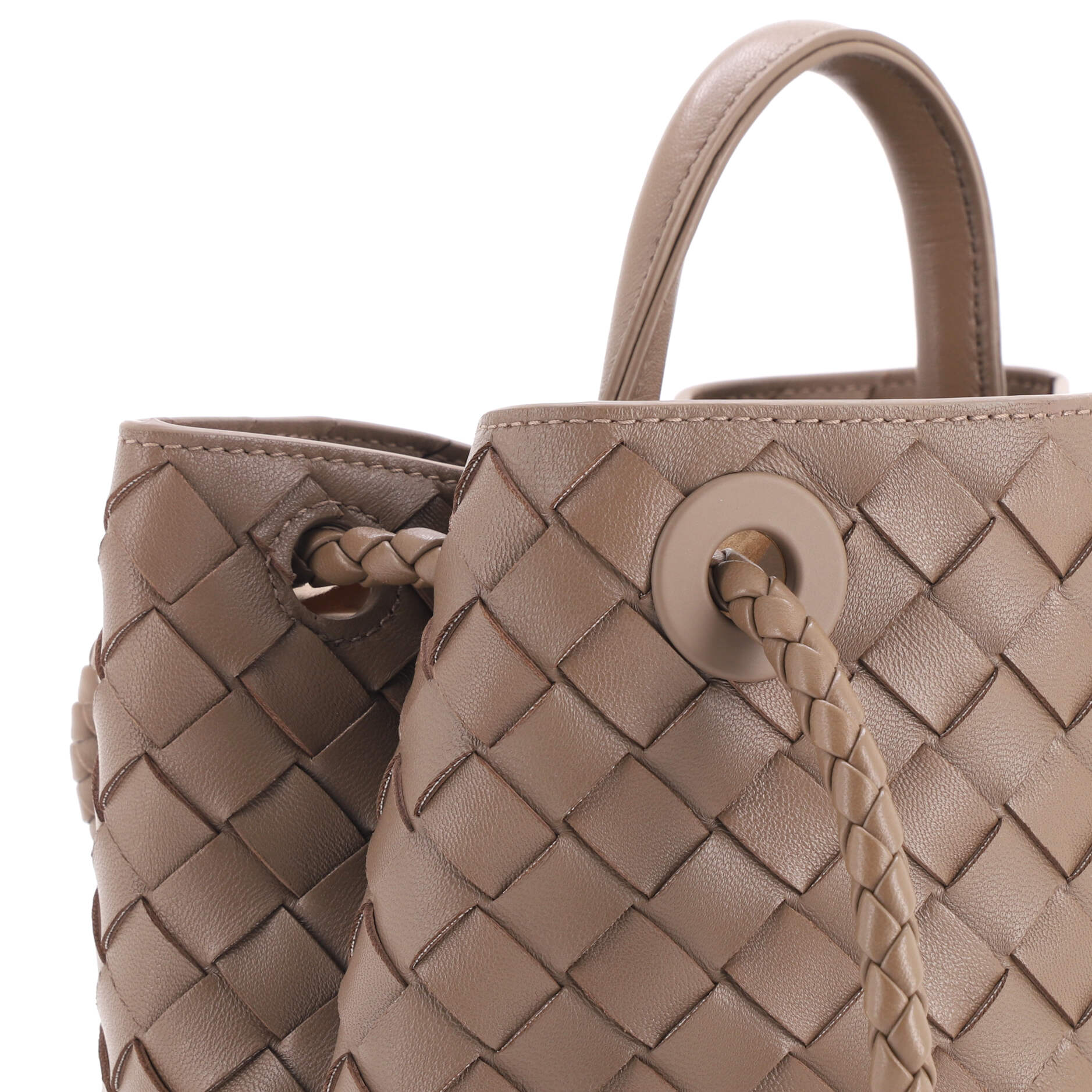 Andiamo Top Handle Bag Intrecciato Nappa Small - Image 6