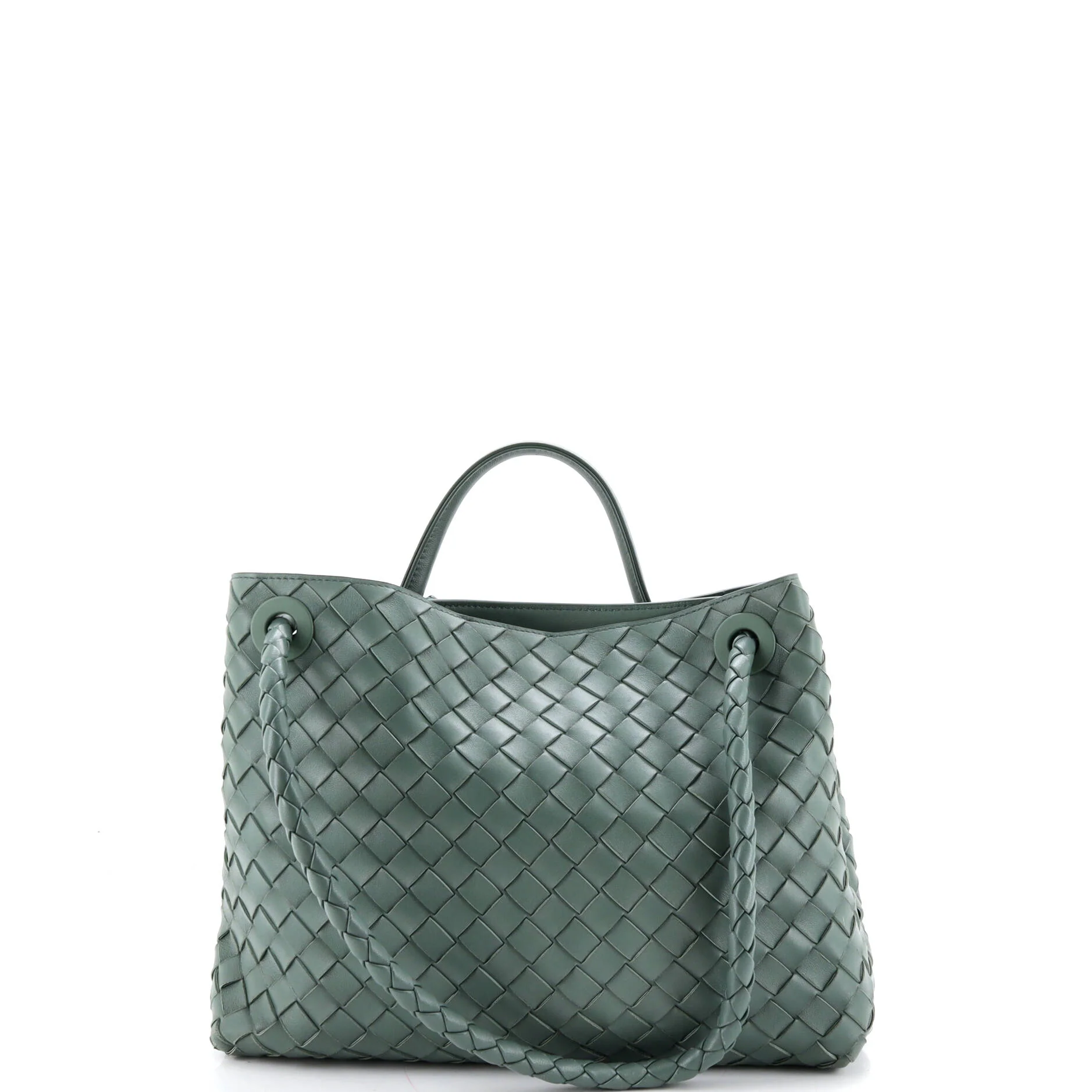 Andiamo Top Handle Bag Intrecciato Nappa Small - Image 3