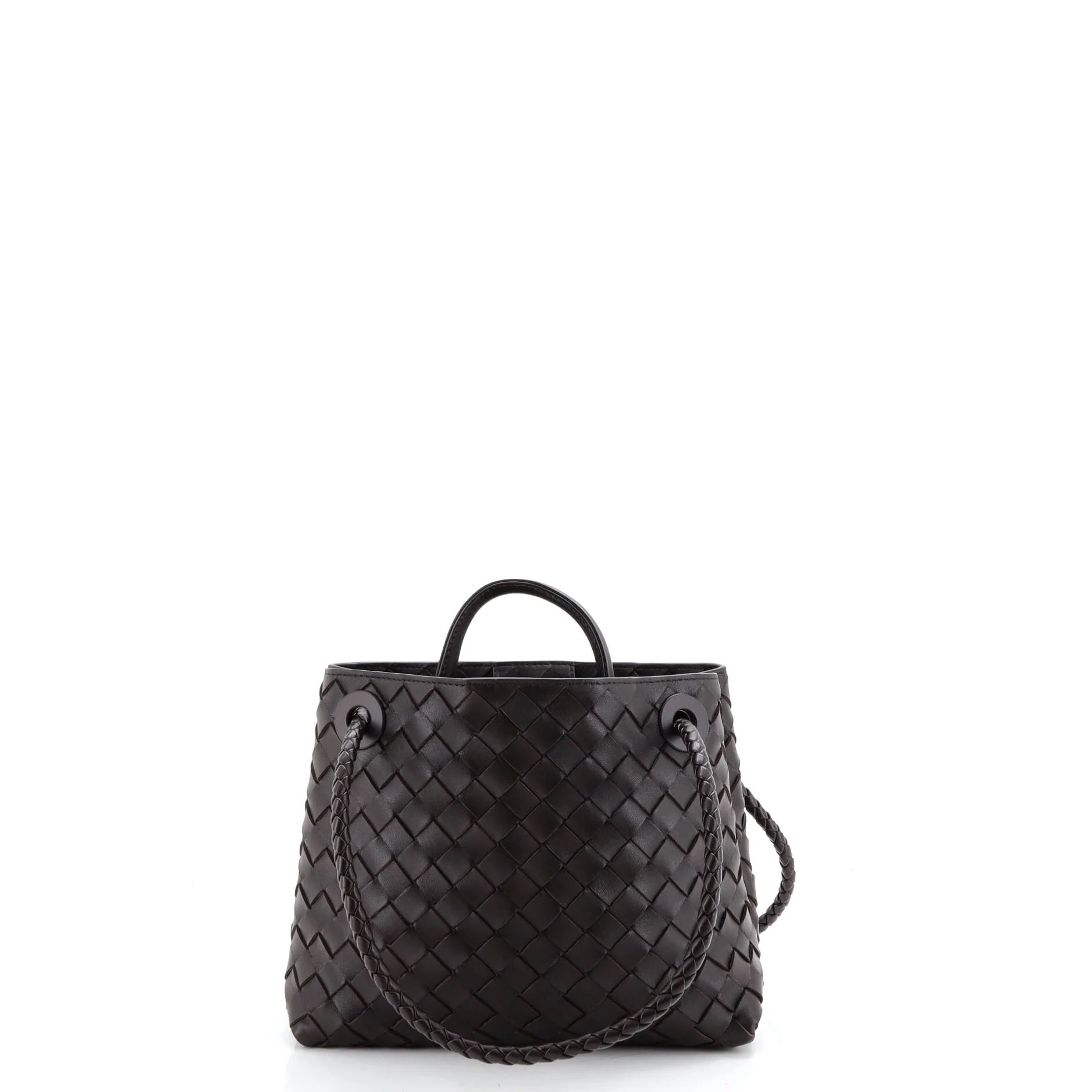 Andiamo Top Handle Bag Intrecciato Nappa Small - Image 3