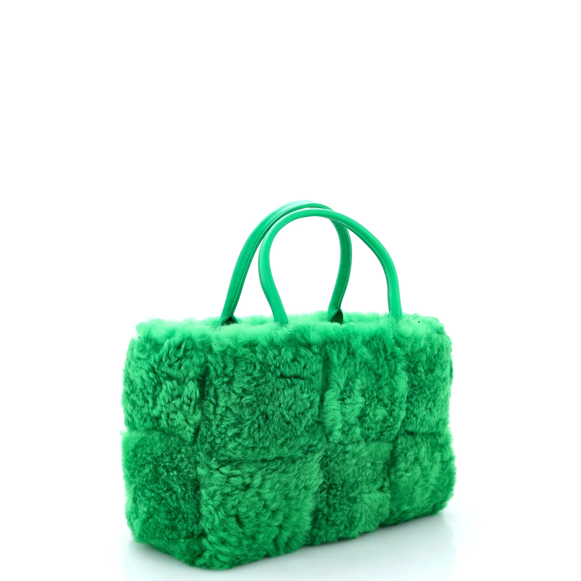 Arco Tote Intrecciato Shearling Small - Image 3