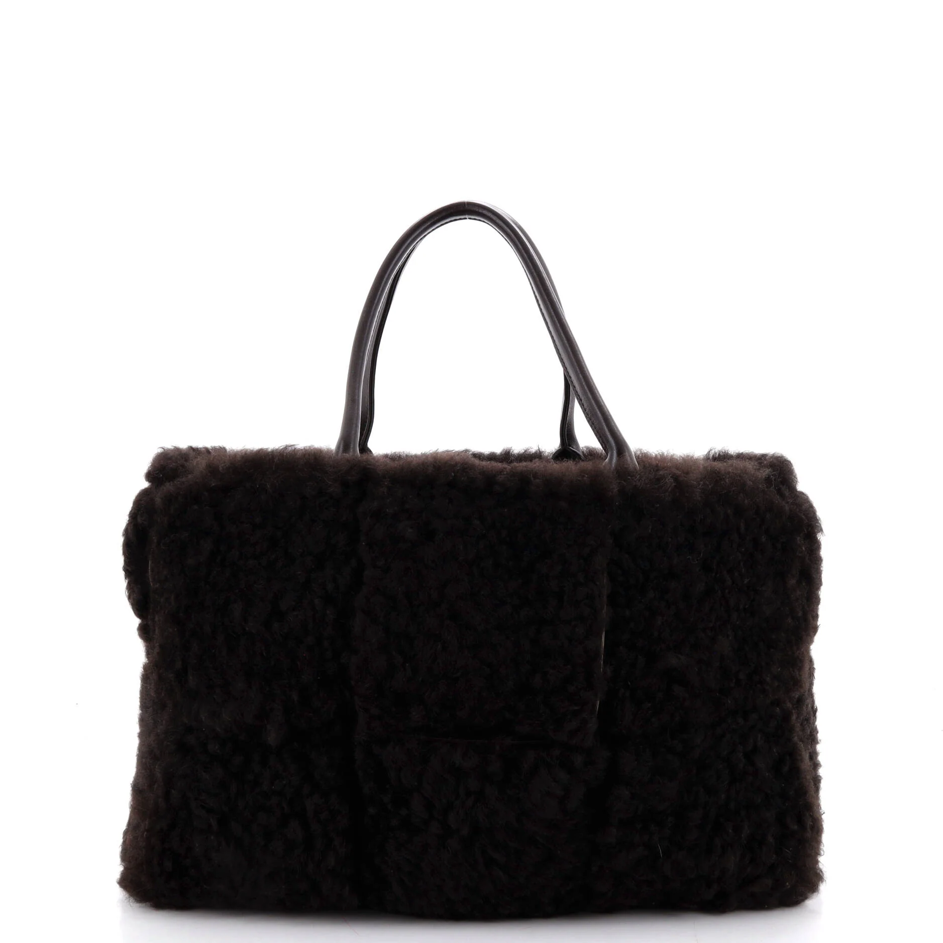 Arco Tote Intrecciato Shearling Small - Image 4