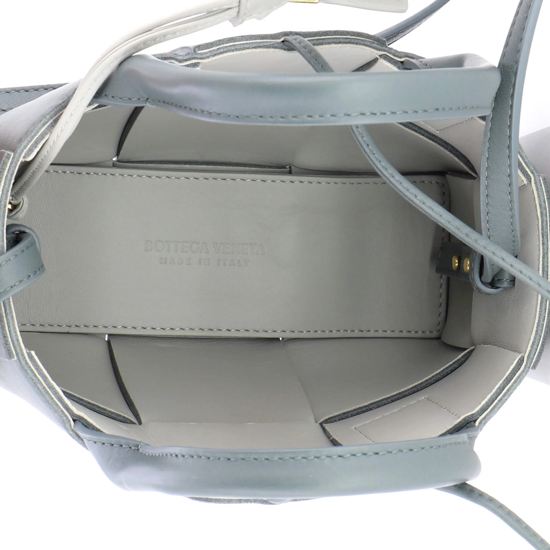Arco Tote Maxi Intrecciato Leather Candy - Image 6