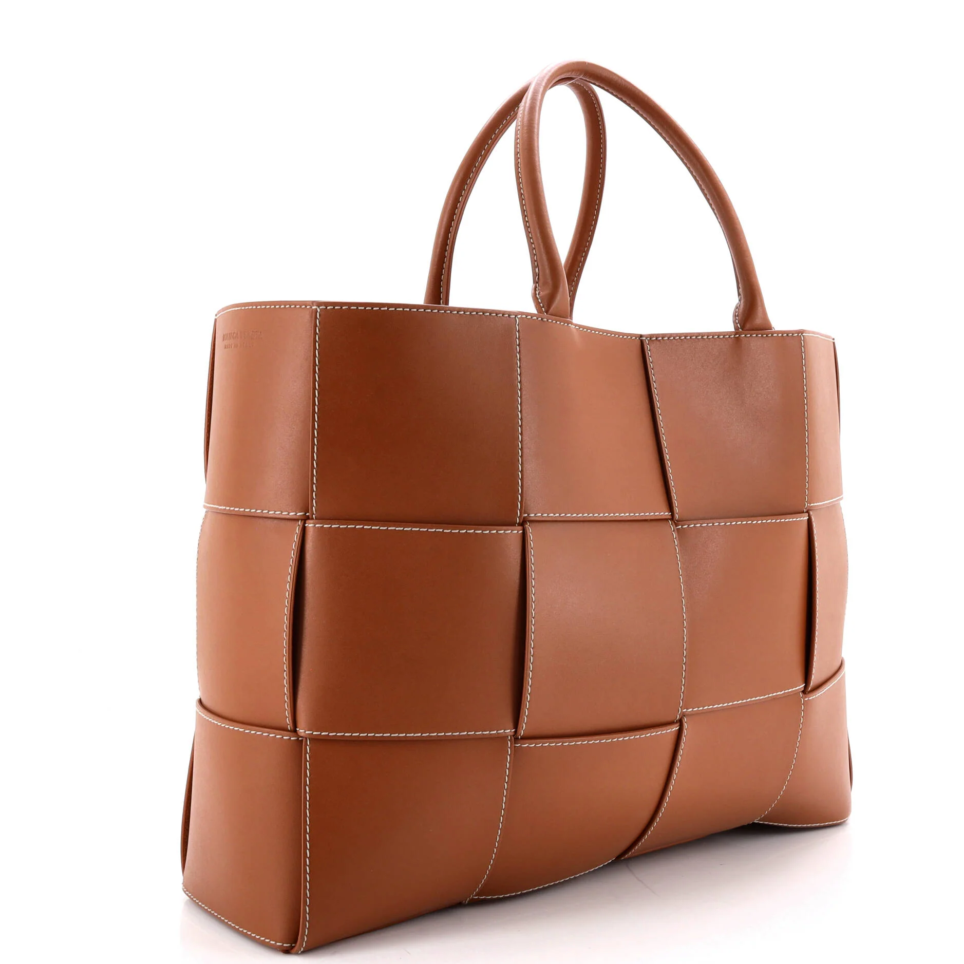 Arco Tote Maxi Intrecciato Leather Large - Image 3