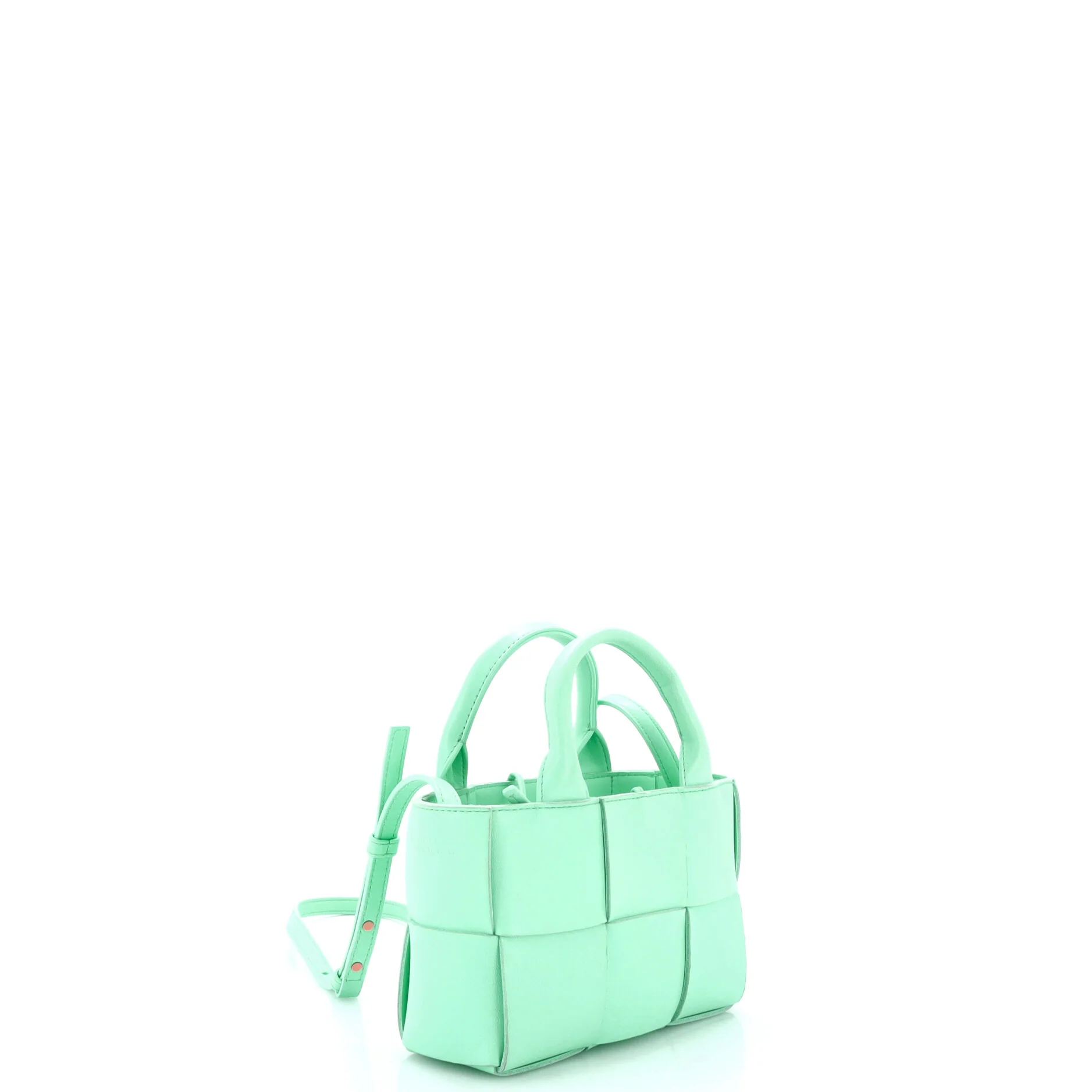 Arco Tote Maxi Intrecciato Leather Candy - Image 3