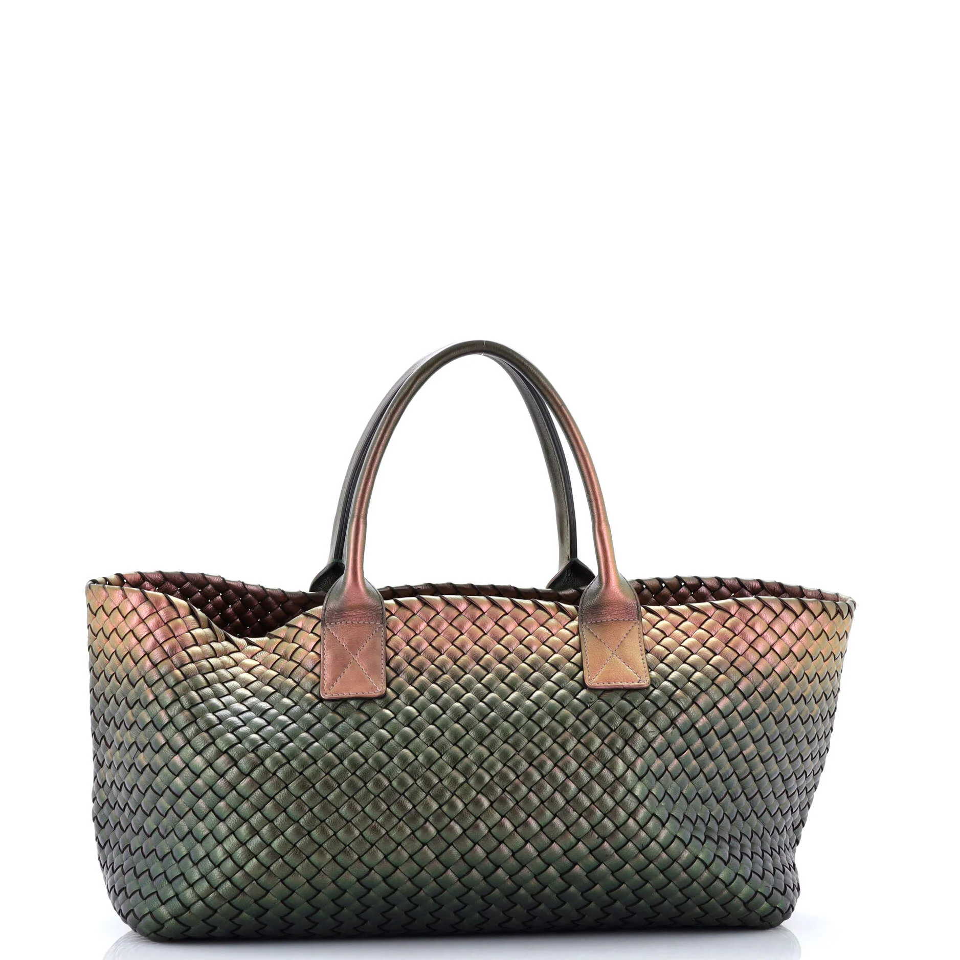 Cabat Tote Intrecciato Iridescent Nappa Medium - Image 2