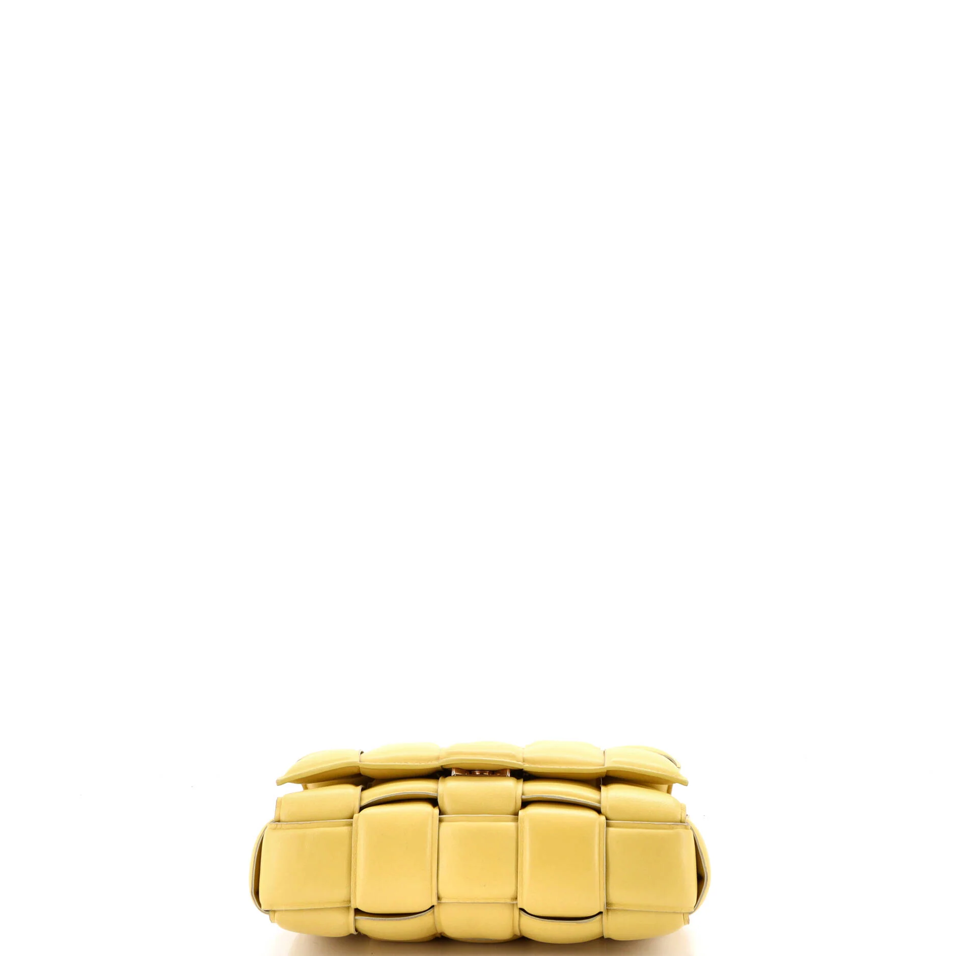 Cassette Chain Crossbody Bag Padded Maxi Intrecciato Leather - Image 4