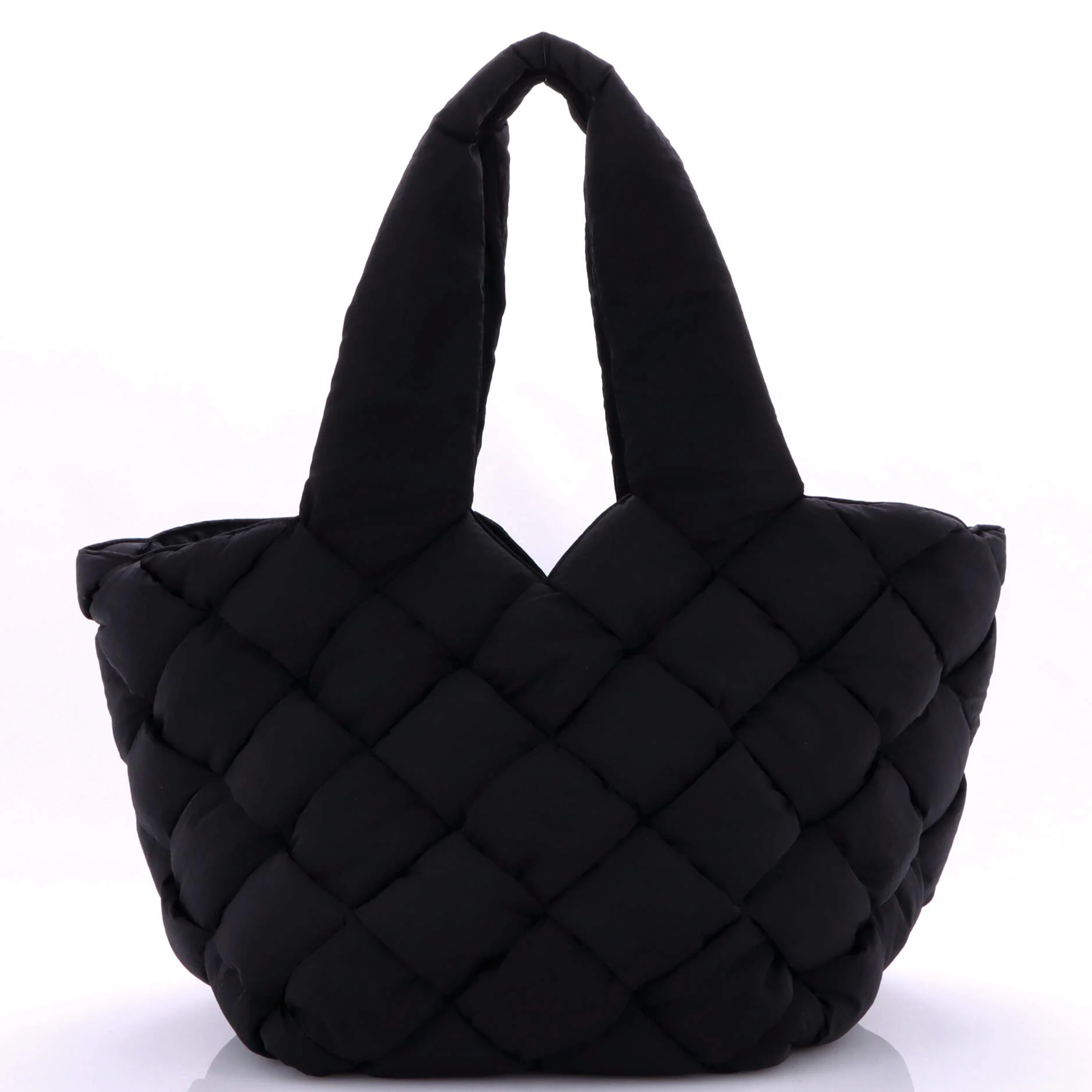 Cassette Paper Tote Intrecciato Nylon