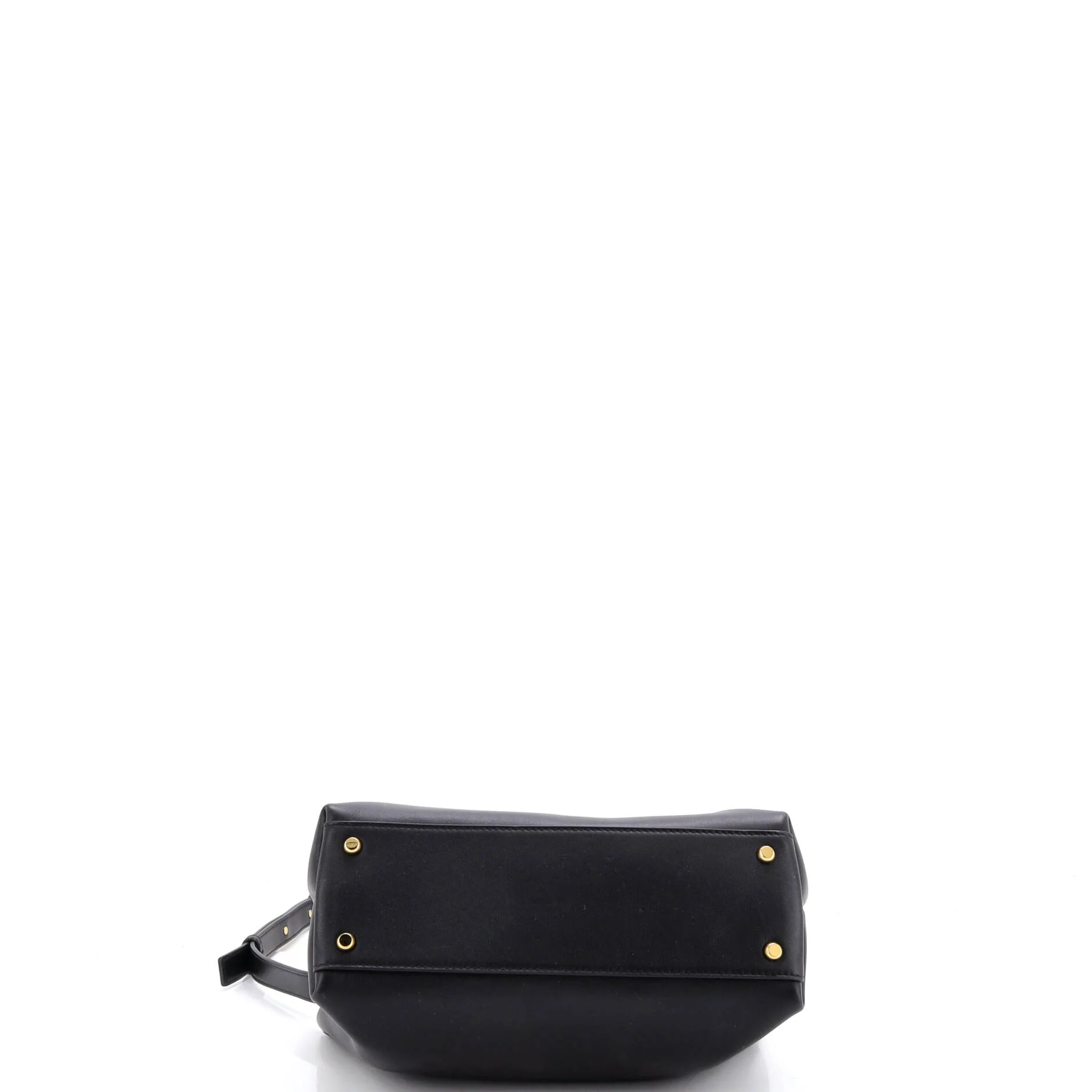 Ciao Ciao Top Handle Bag Leather with Intrecciato Detail Small - Image 4