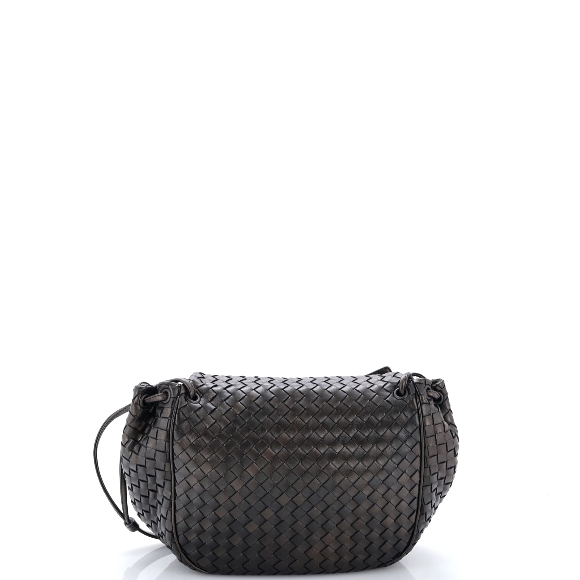 Flap Messenger Bag Intrecciato Nappa Small - Image 3