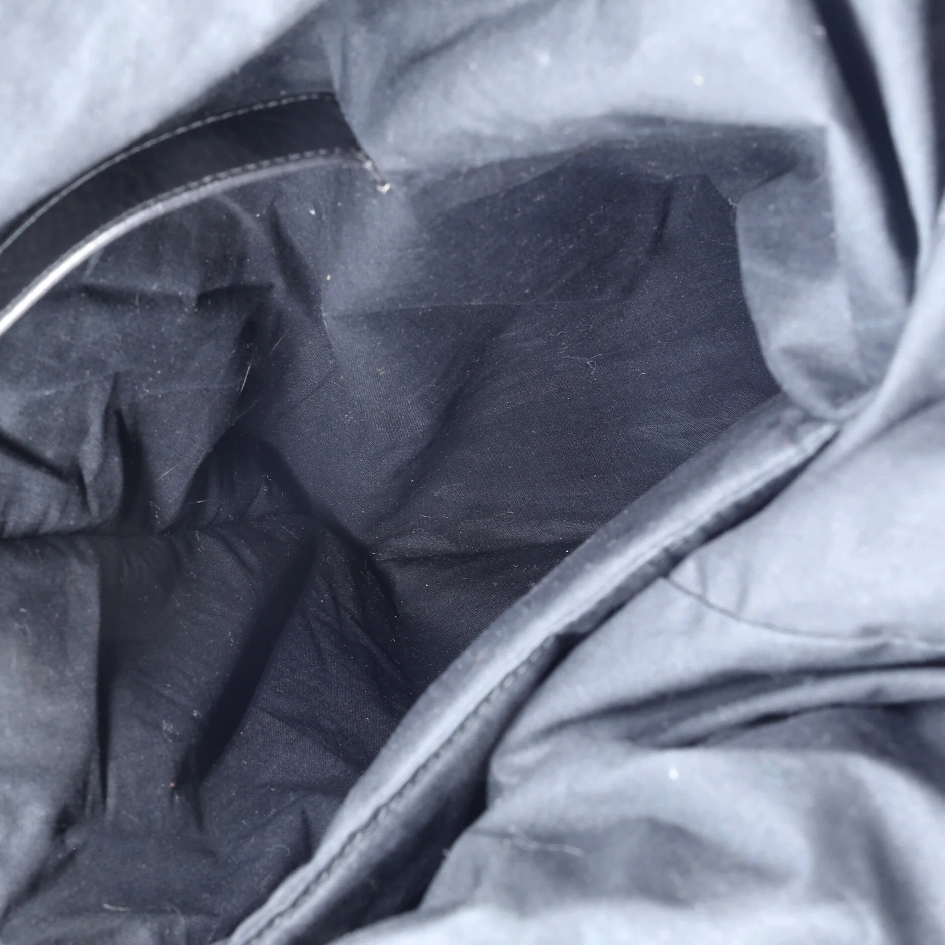 Fold Over Backpack Leather with Perforated Detail - Image 7