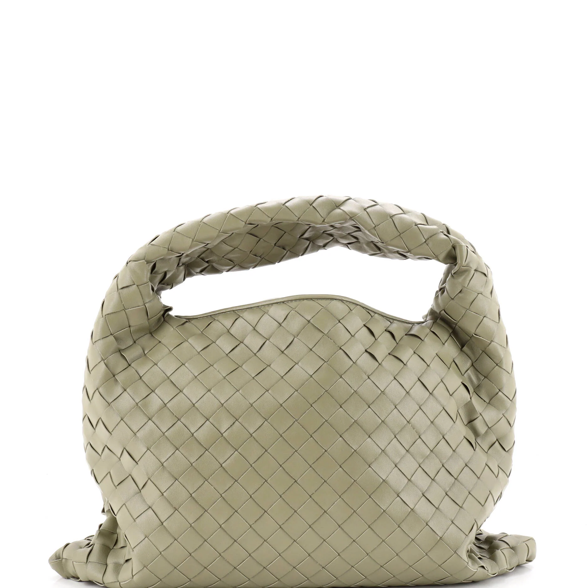 Hop Hobo Intrecciato Leather Small