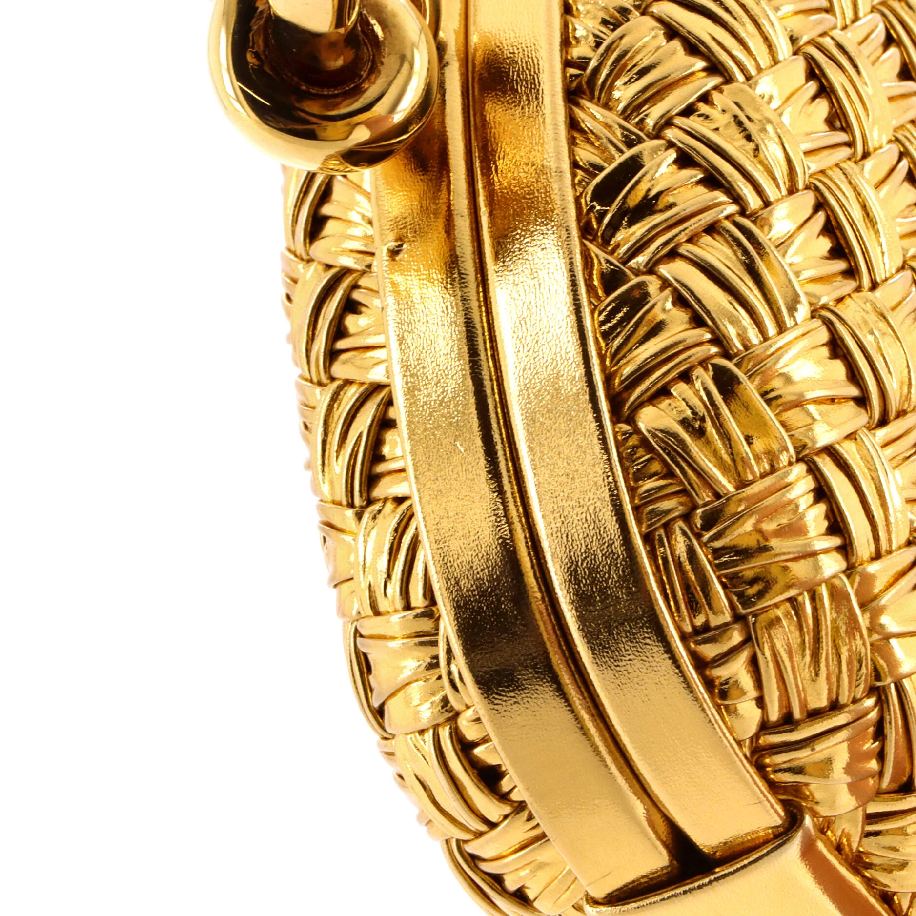 Knot Minaudiere on Strap Intrecciato Leather - Image 7