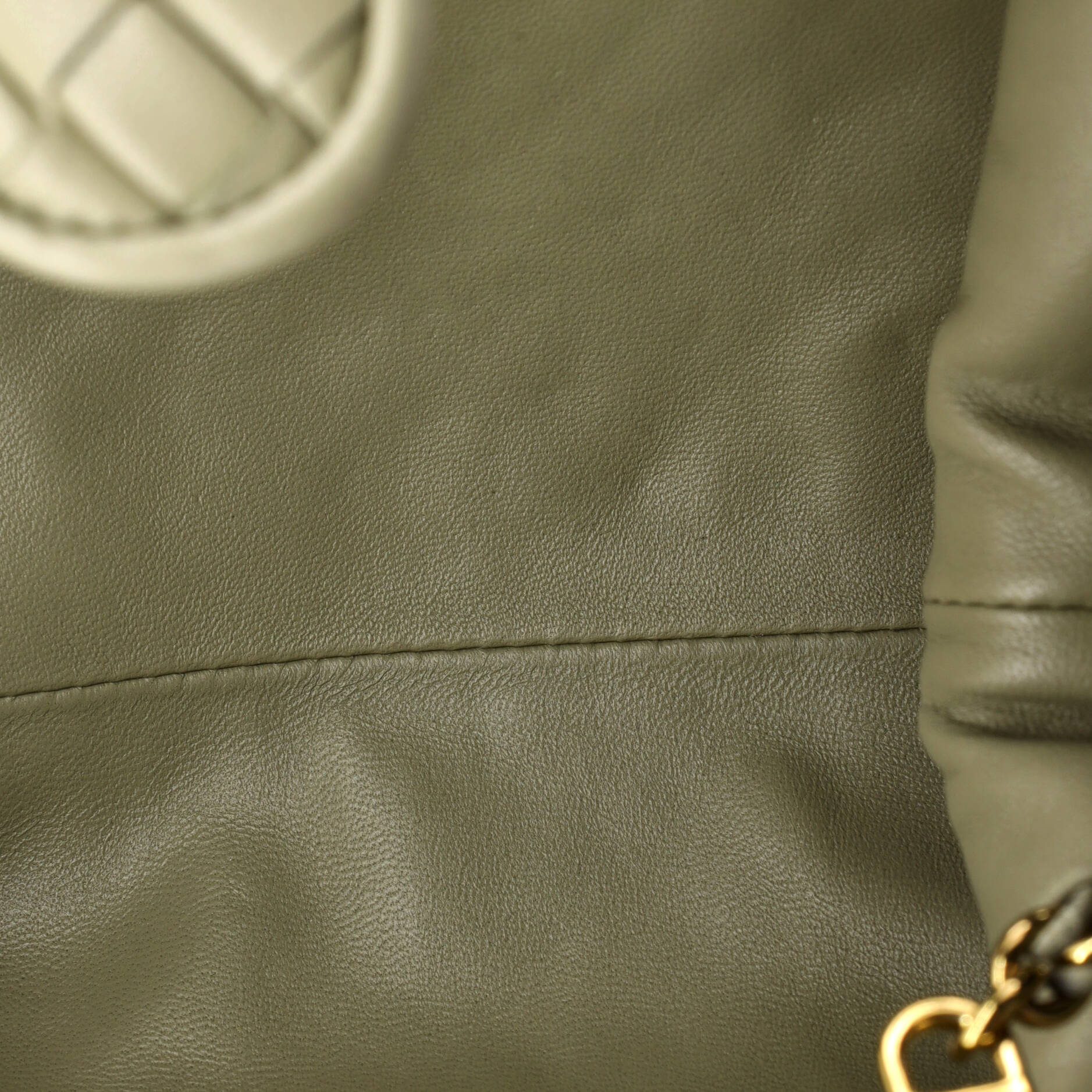 Lauren 1980 Clutch with Chain Intrecciato Nappa Teen - Image 5
