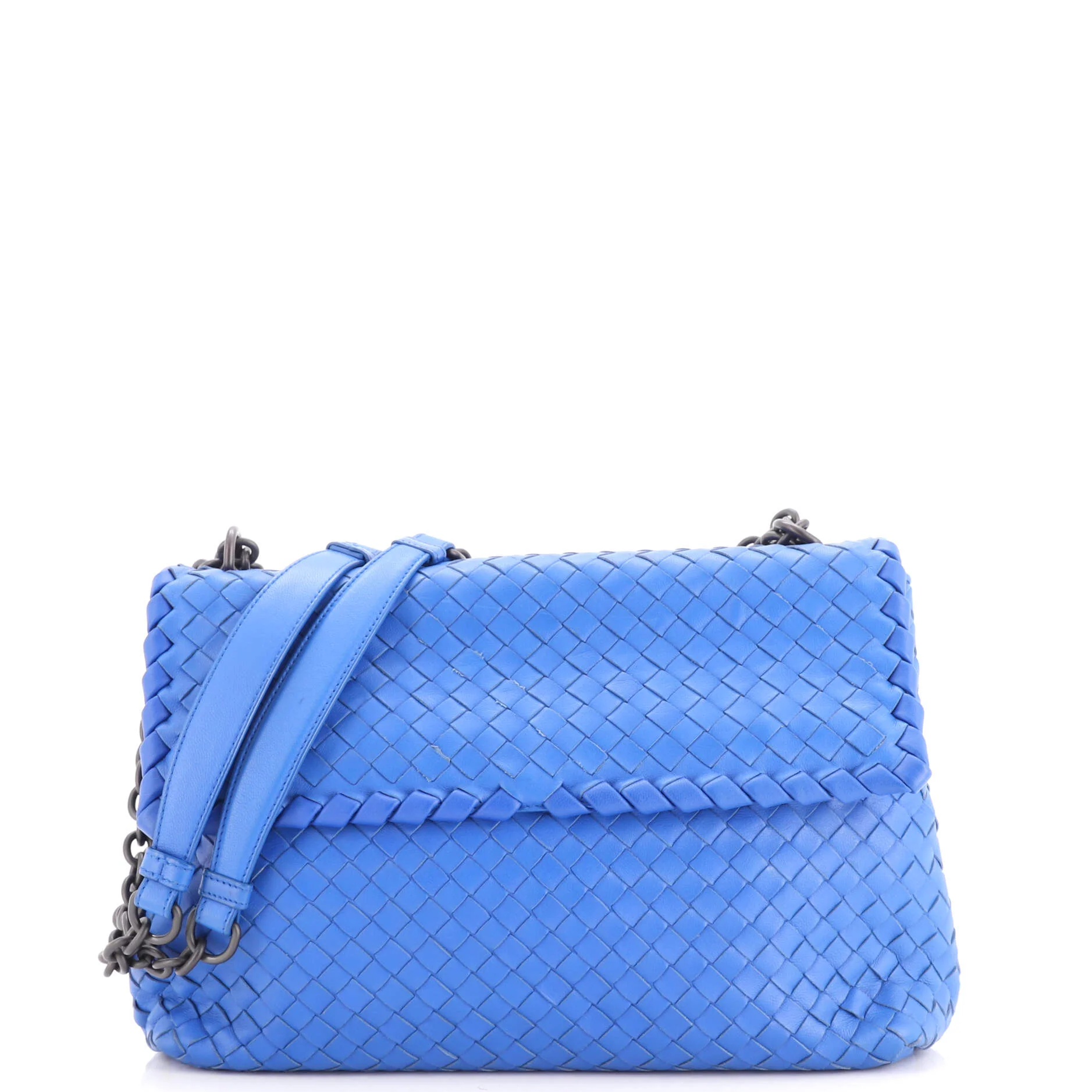 Olimpia Crossbody Bag Intrecciato Nappa Medium