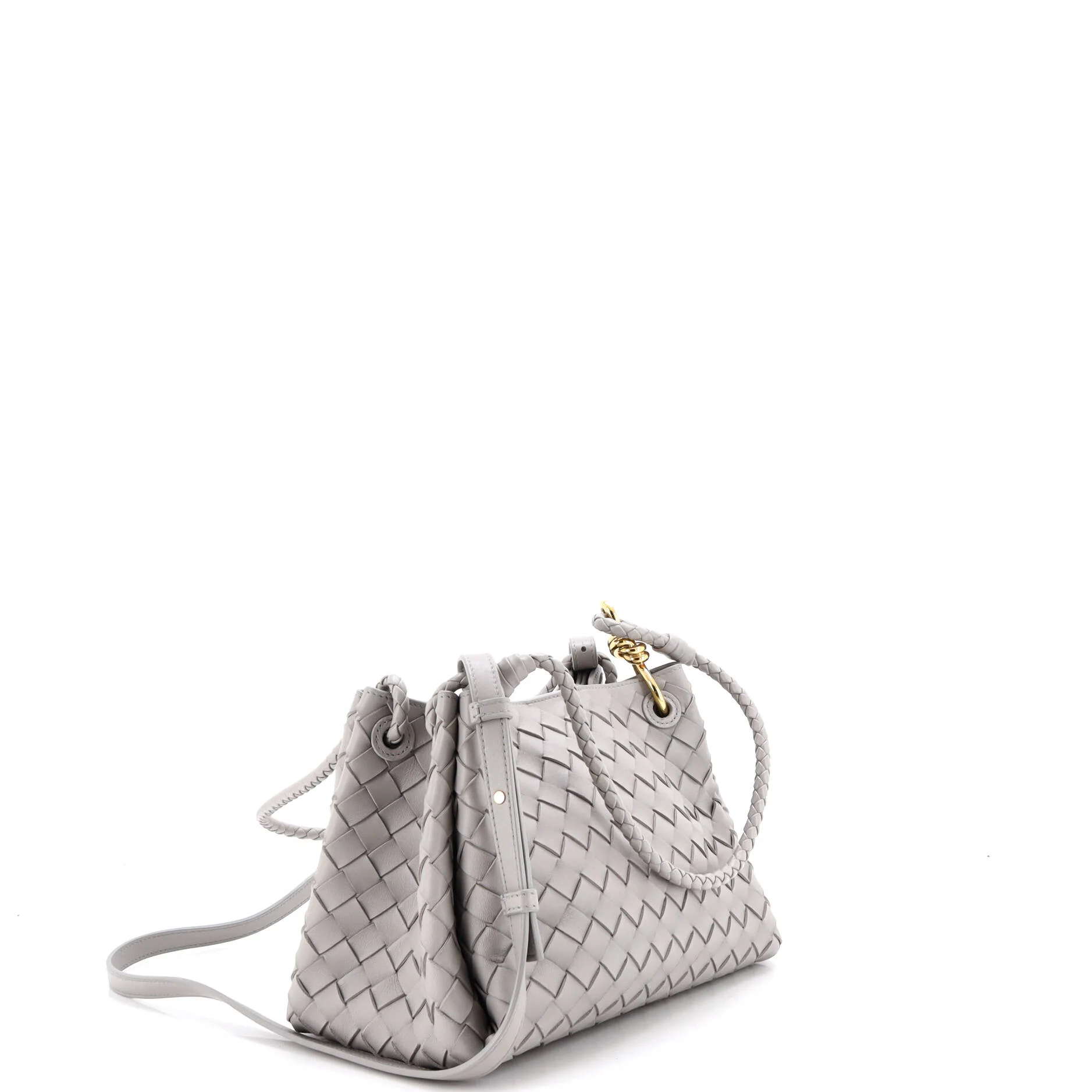 Parachute Handle Bag Intrecciato Leather Small - Image 2