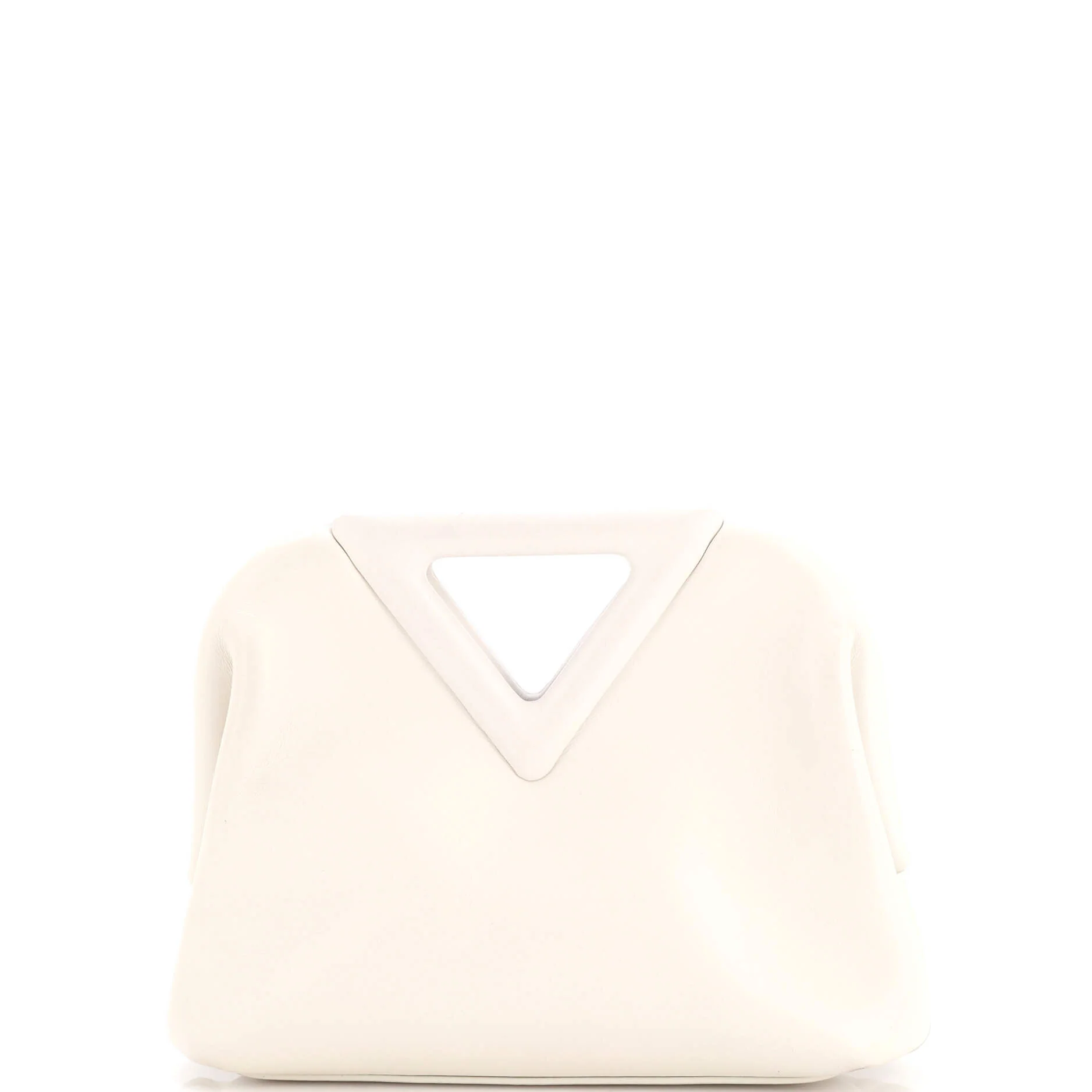 Point Shoulder Bag Leather Small