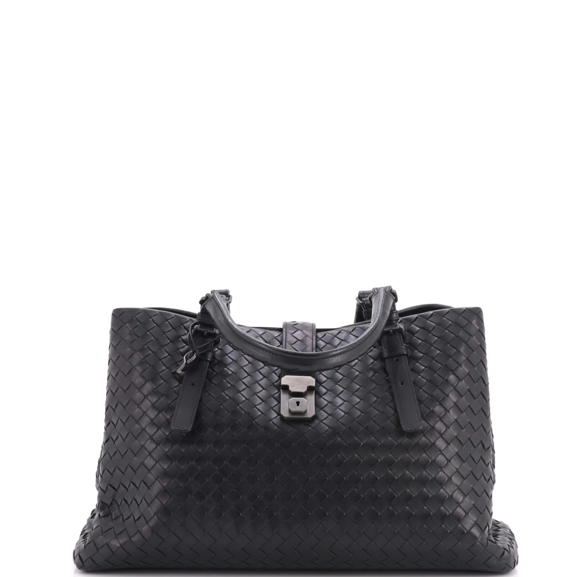 Roma Bag Intrecciato Nappa Medium