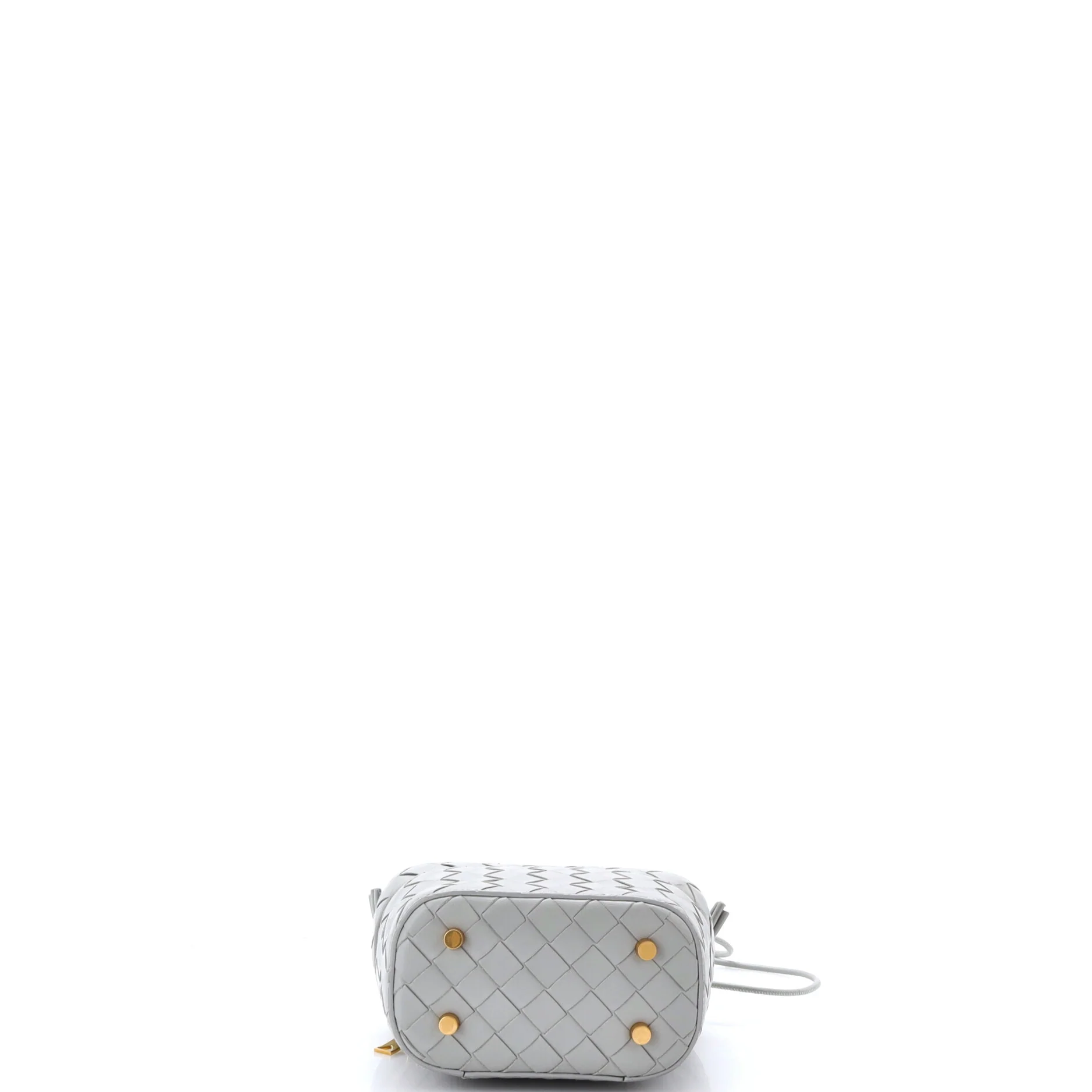 Vanity Case on Strap Intrecciato Leather Mini - Image 4