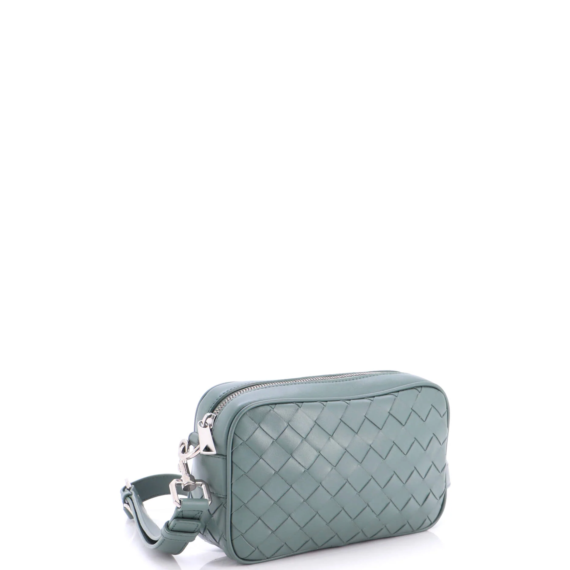 Zip Camera Bag Intrecciato Nappa Small - Image 2