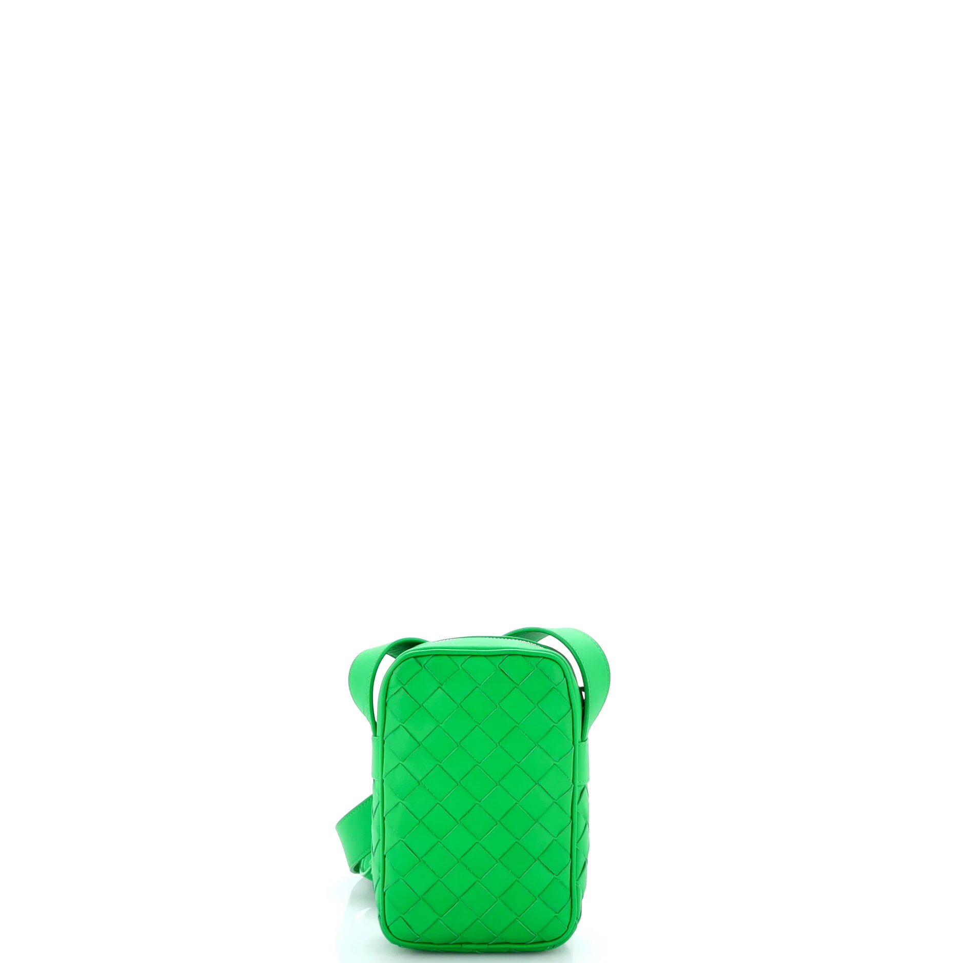 Zipped Phone Crossbody Bag Intrecciato Nappa - Image 3