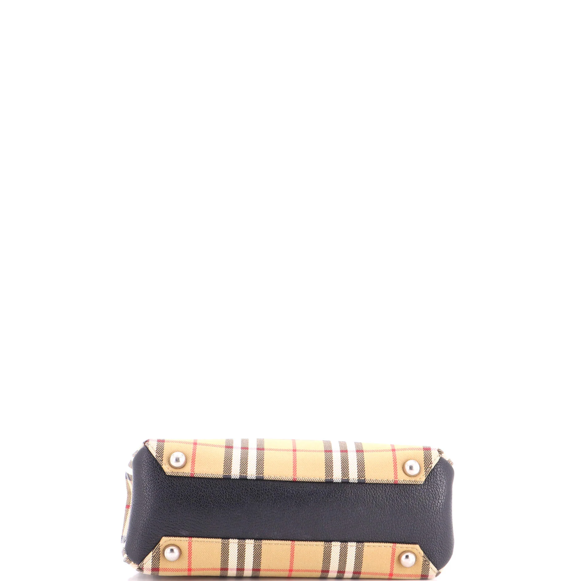 Banner Tote Vintage Check Canvas Small - Image 4
