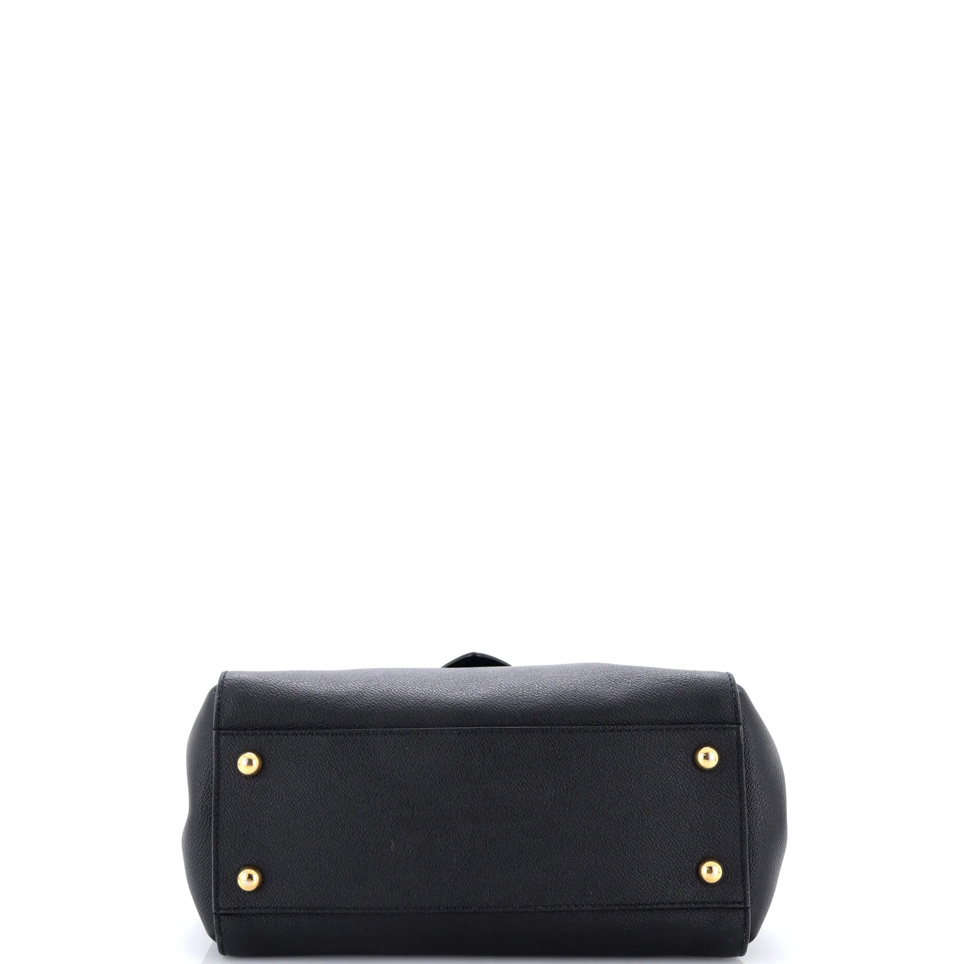 Buckle Tote Leather Medium - Image 4