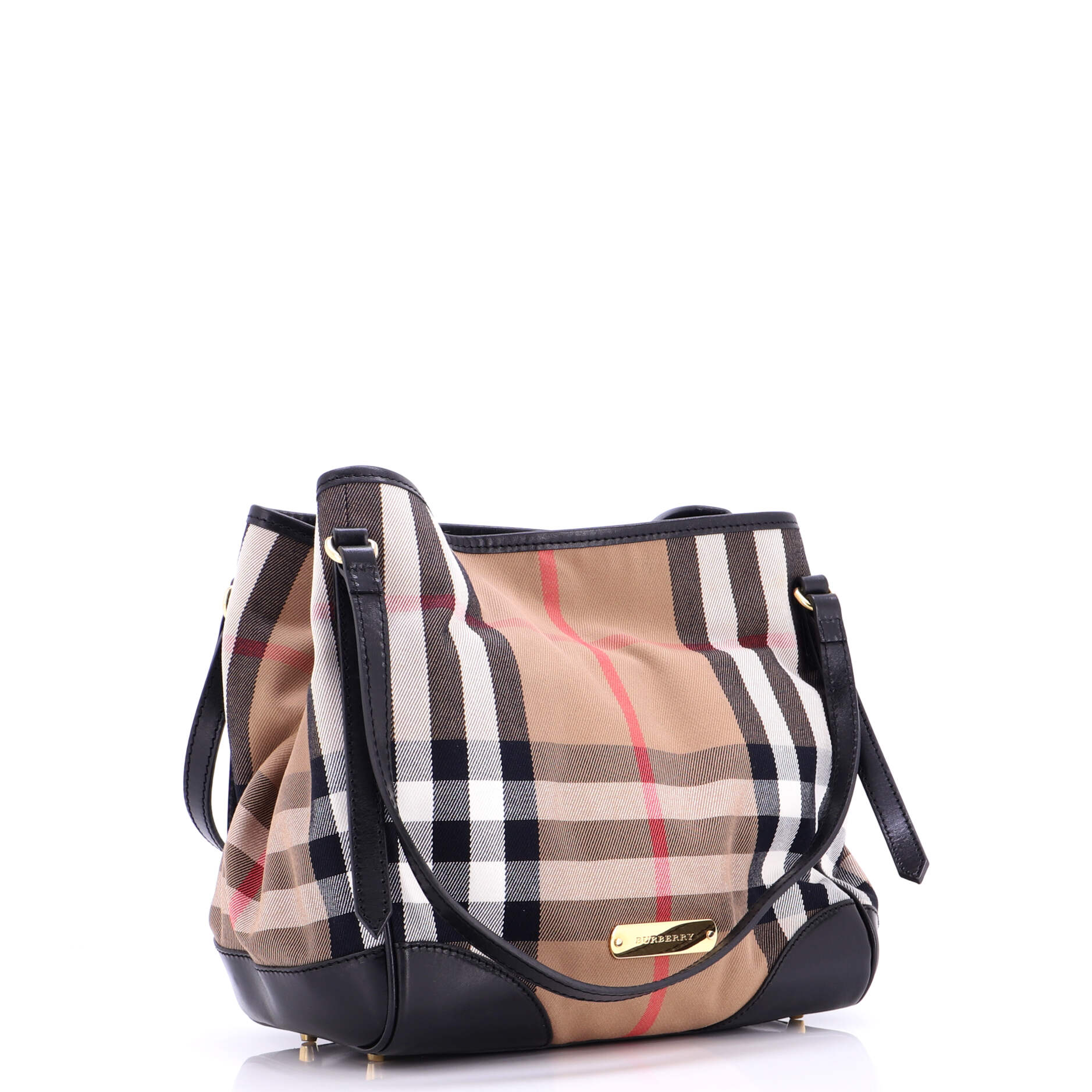 Canterbury Tote House Check Canvas Small - Image 3