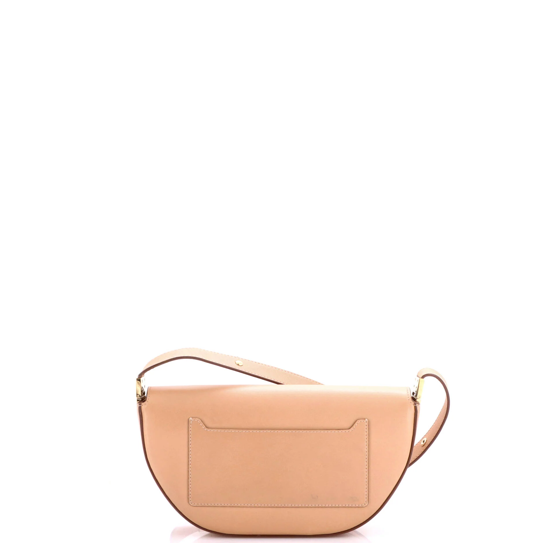 Olympia Zip Shoulder Bag Leather Small - Image 3
