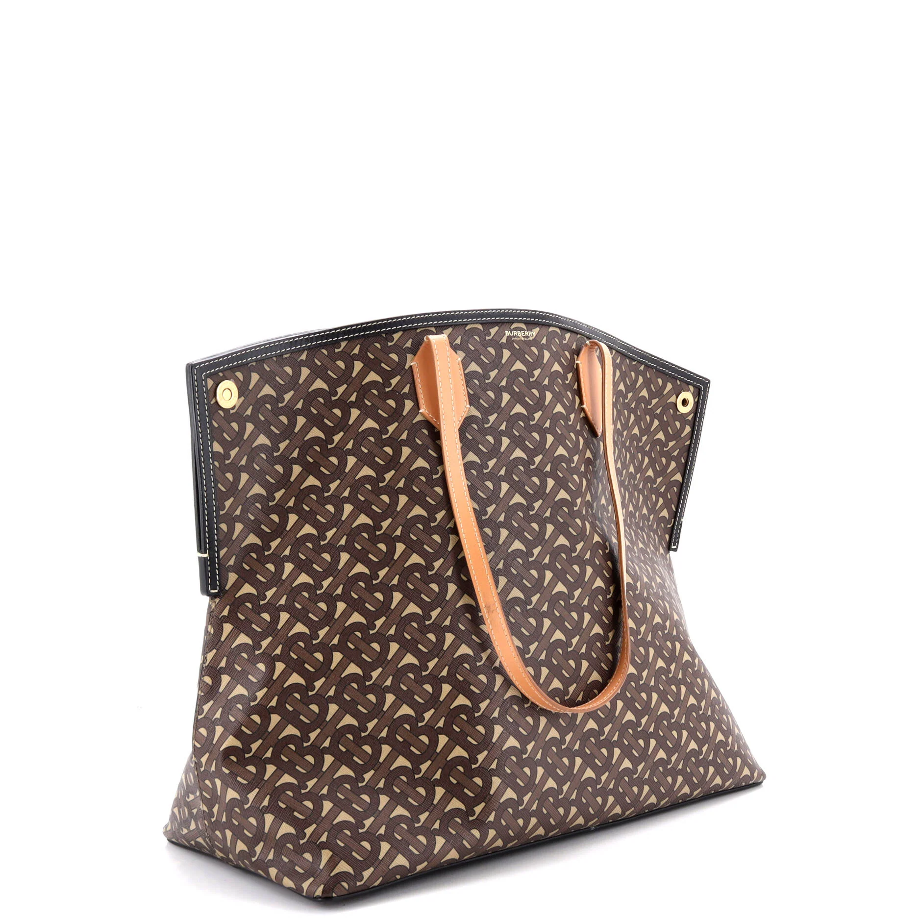 Society Tote Monogram E-Canvas Large - Image 2