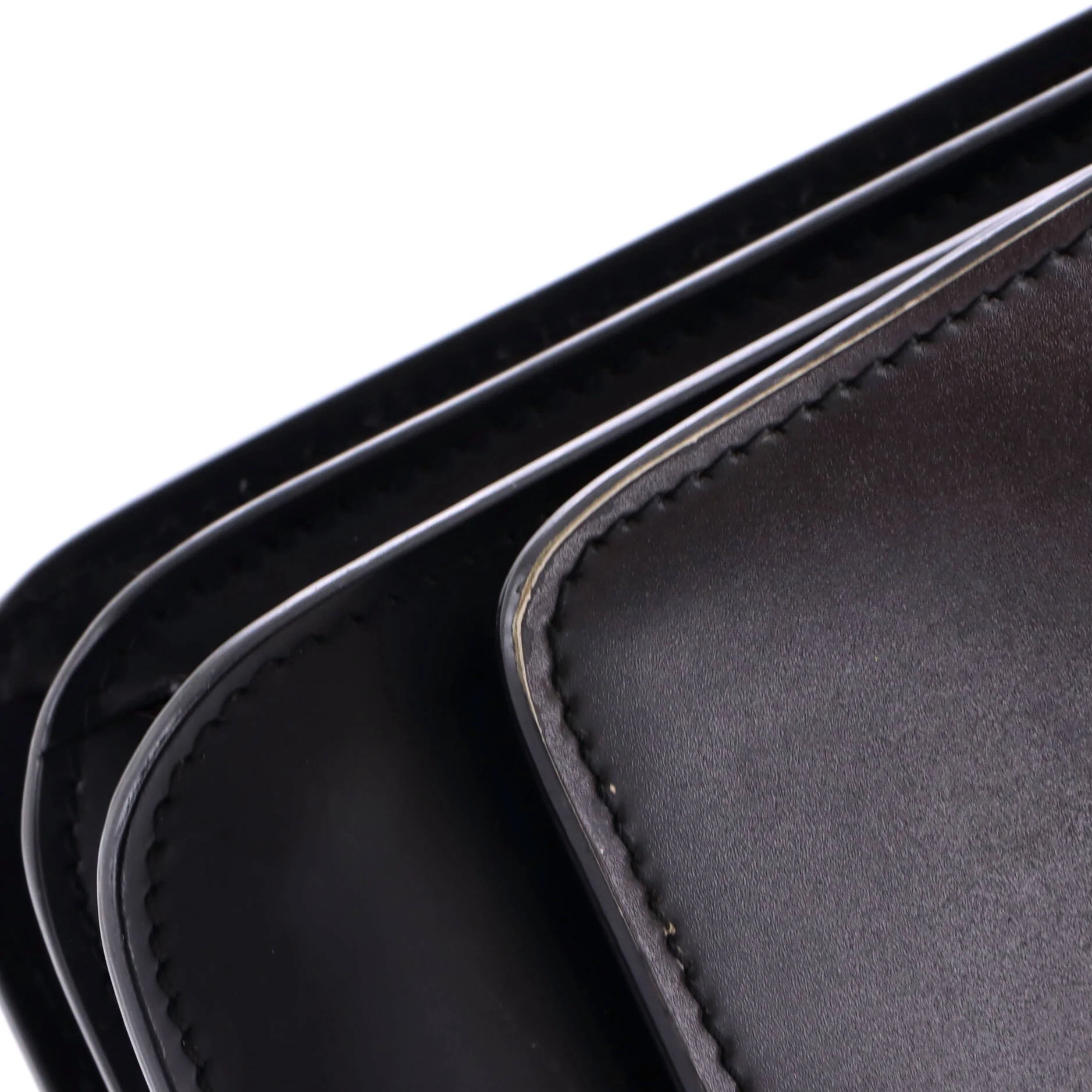 TB Flap Bag Printed Leather Small - Image 6