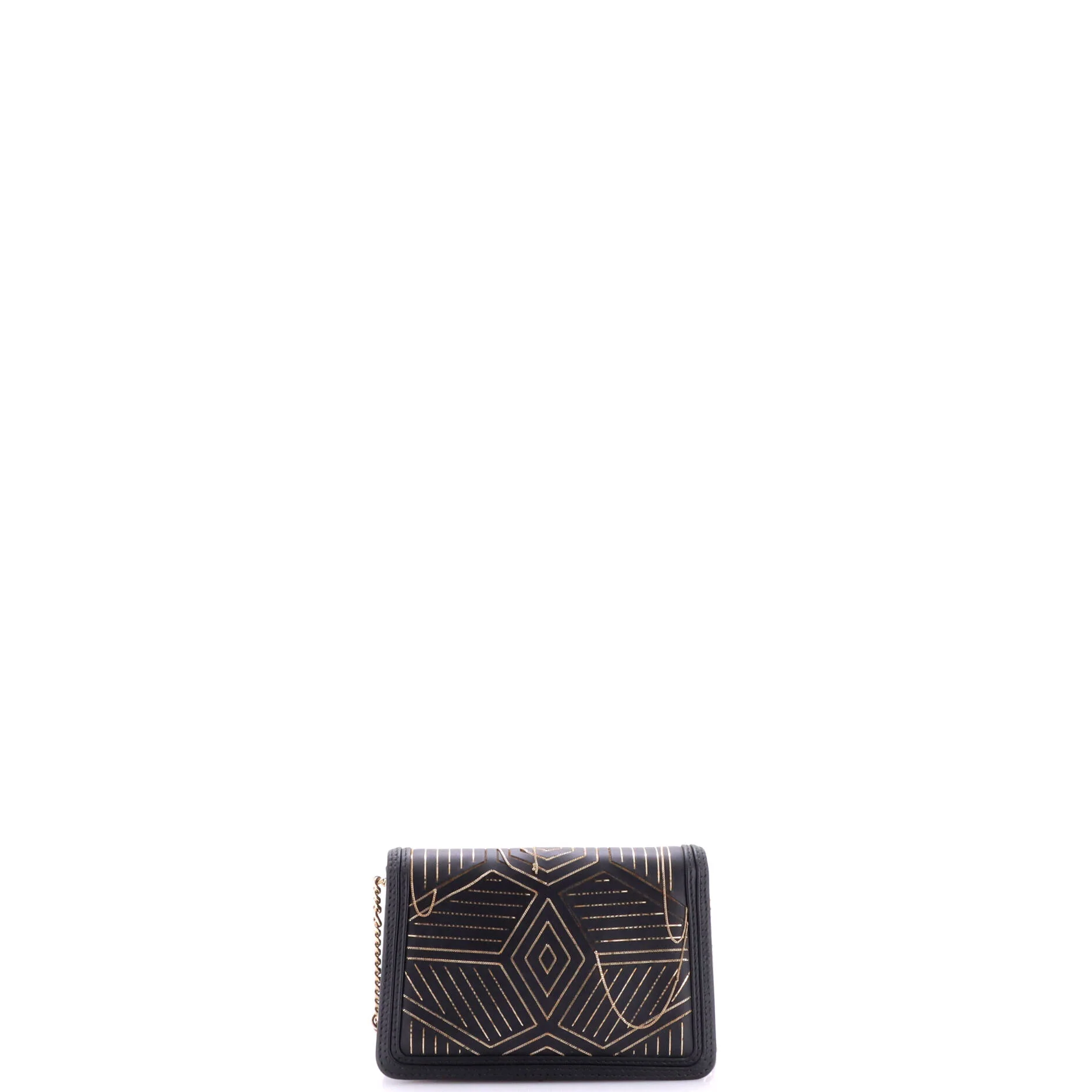 Serpenti Diamond Blast Shoulder Bag Embellished Leather Mini - Image 4