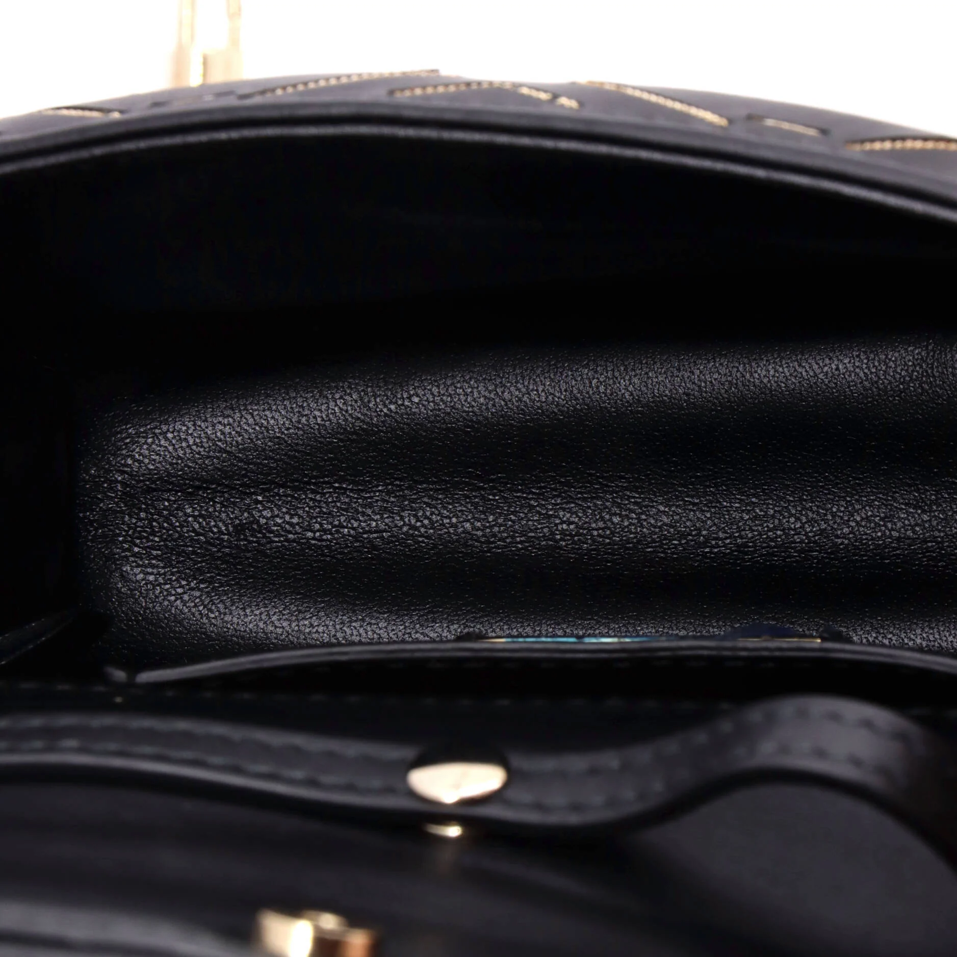 Serpenti Diamond Blast Shoulder Bag Embellished Leather Mini - Image 6