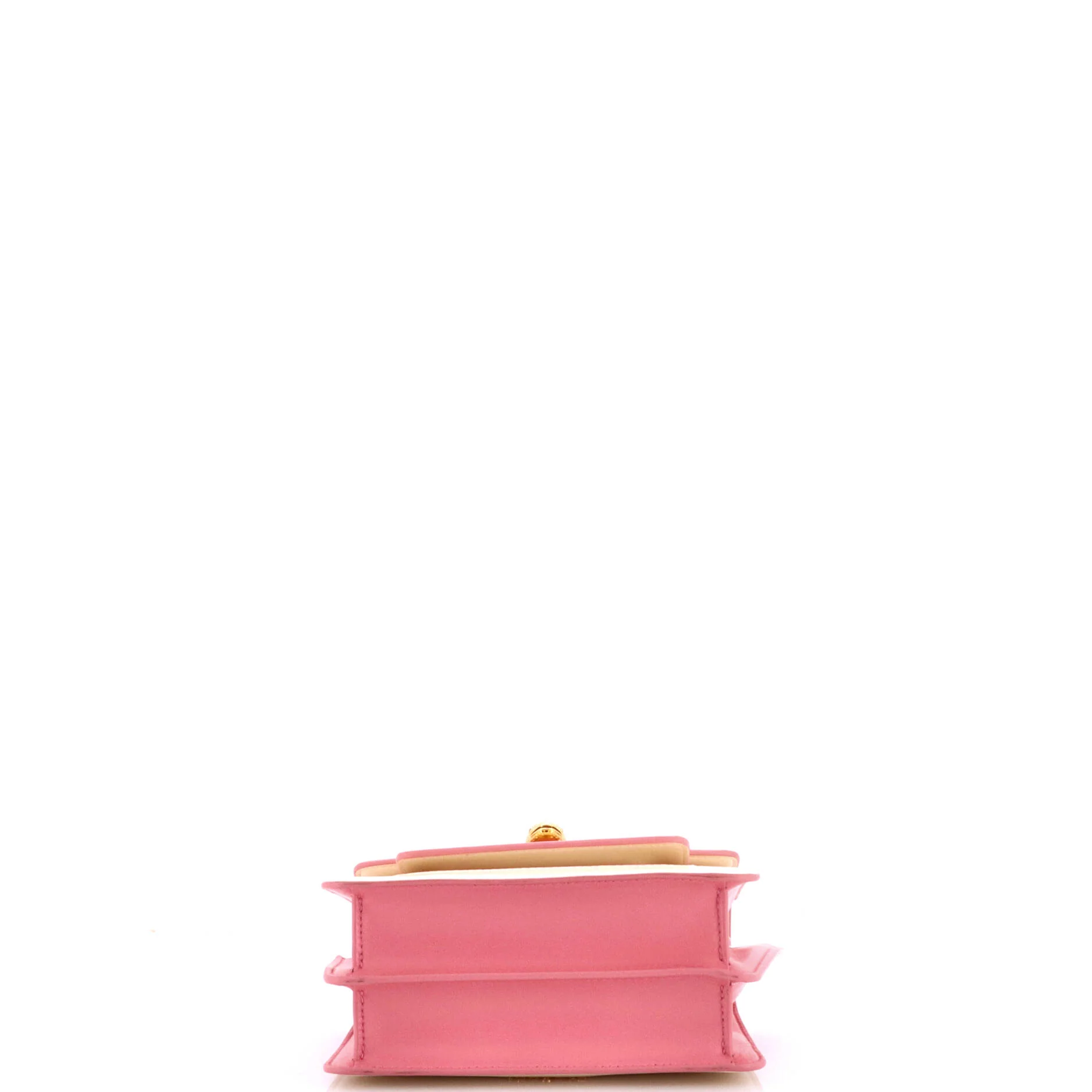 Serpenti Forever Heart Pouch Top Handle Bag Leather Small - Image 4