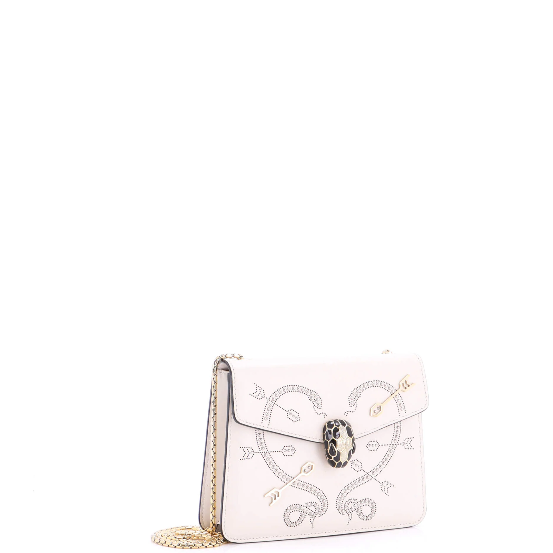Serpenti Forever Shoulder Bag Embellished Leather Mini - Image 2