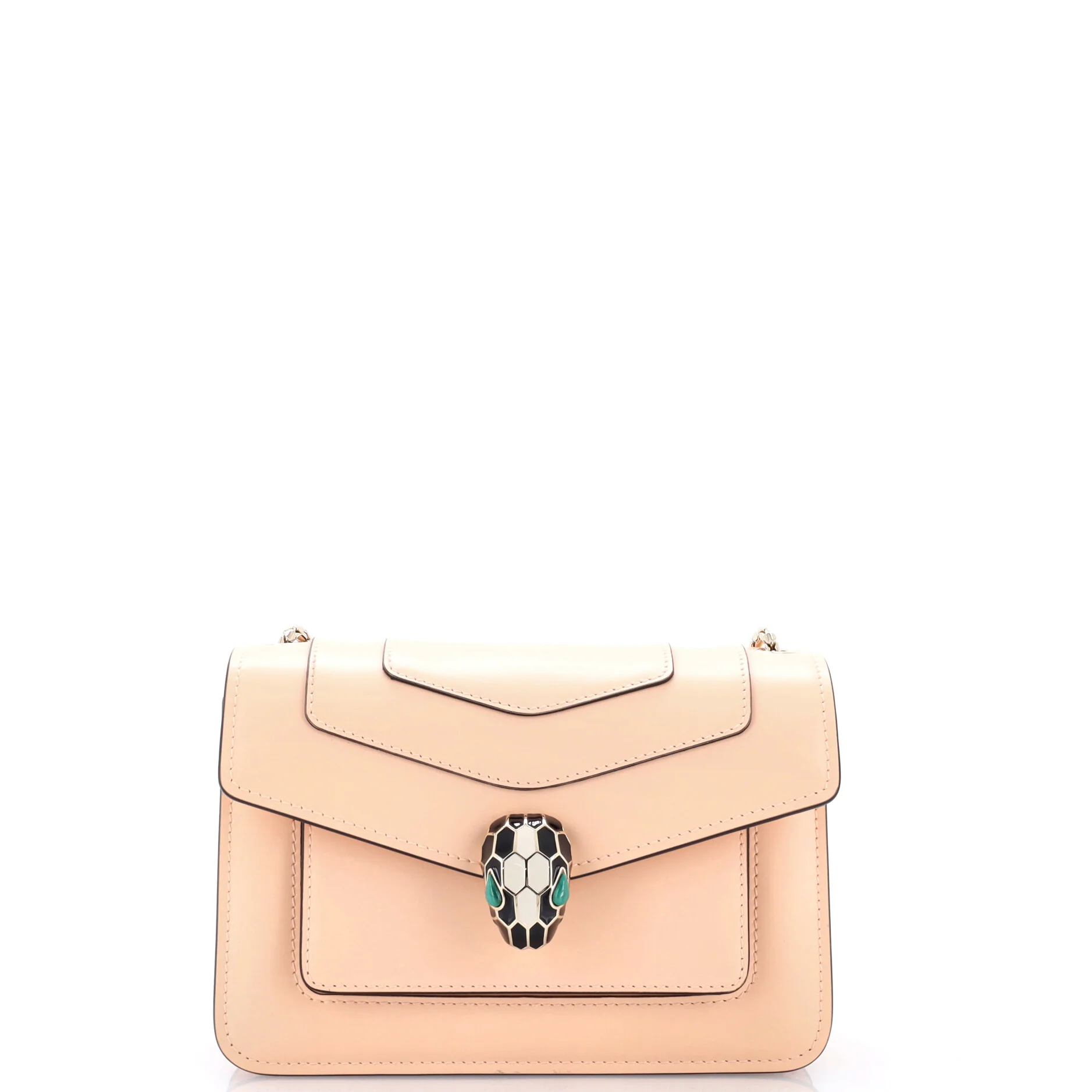 Serpenti Forever Shoulder Bag Leather Mini