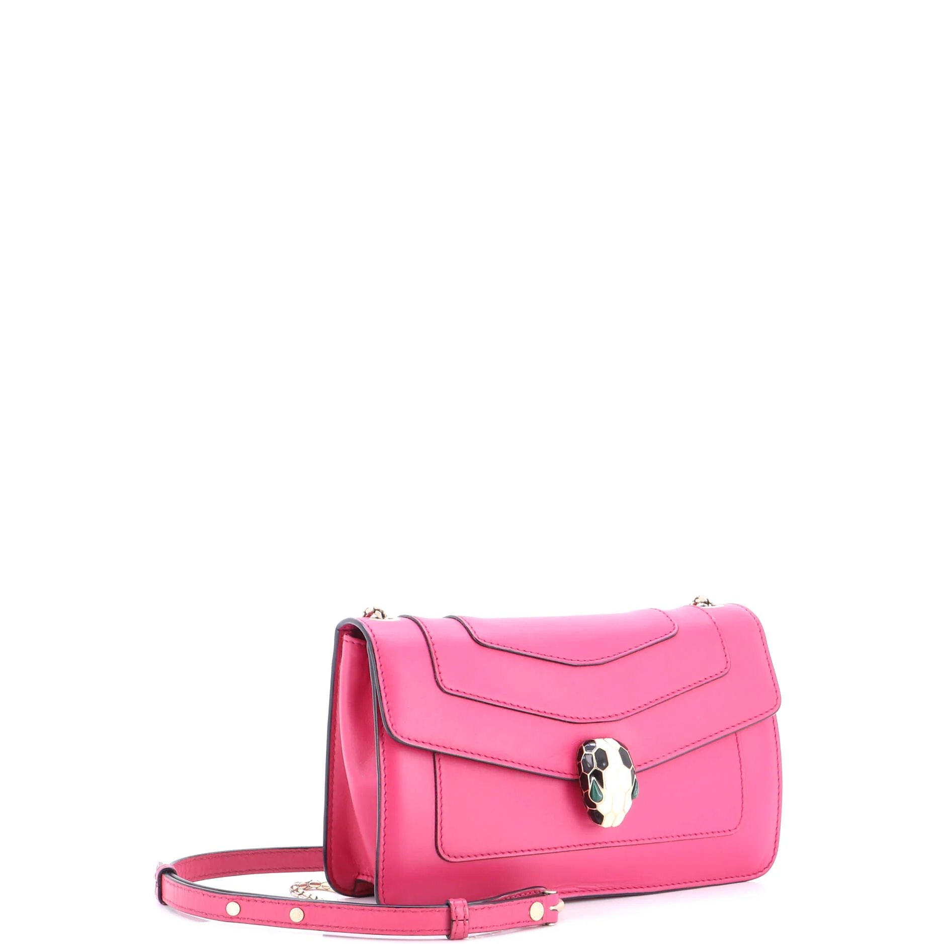 Serpenti Forever Shoulder Bag Leather Small - Image 2