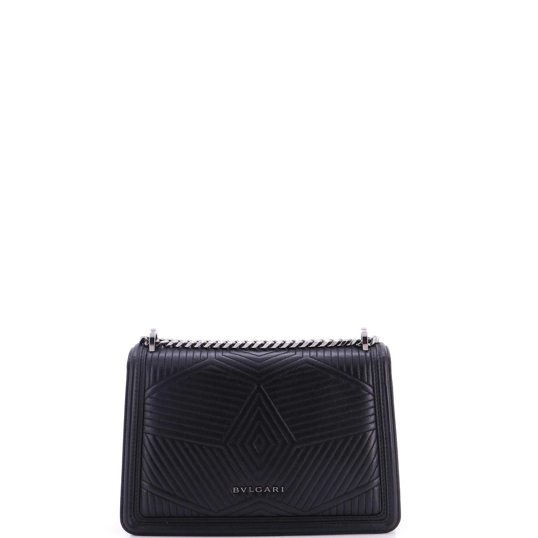 Serpenti Forever Shoulder Bag Quilted Leather Small - Image 3