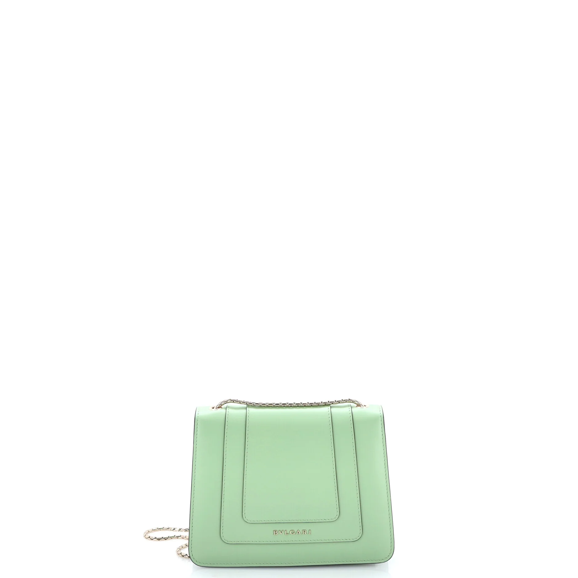 Serpenti Forever Square Shoulder Bag Leather Small - Image 4